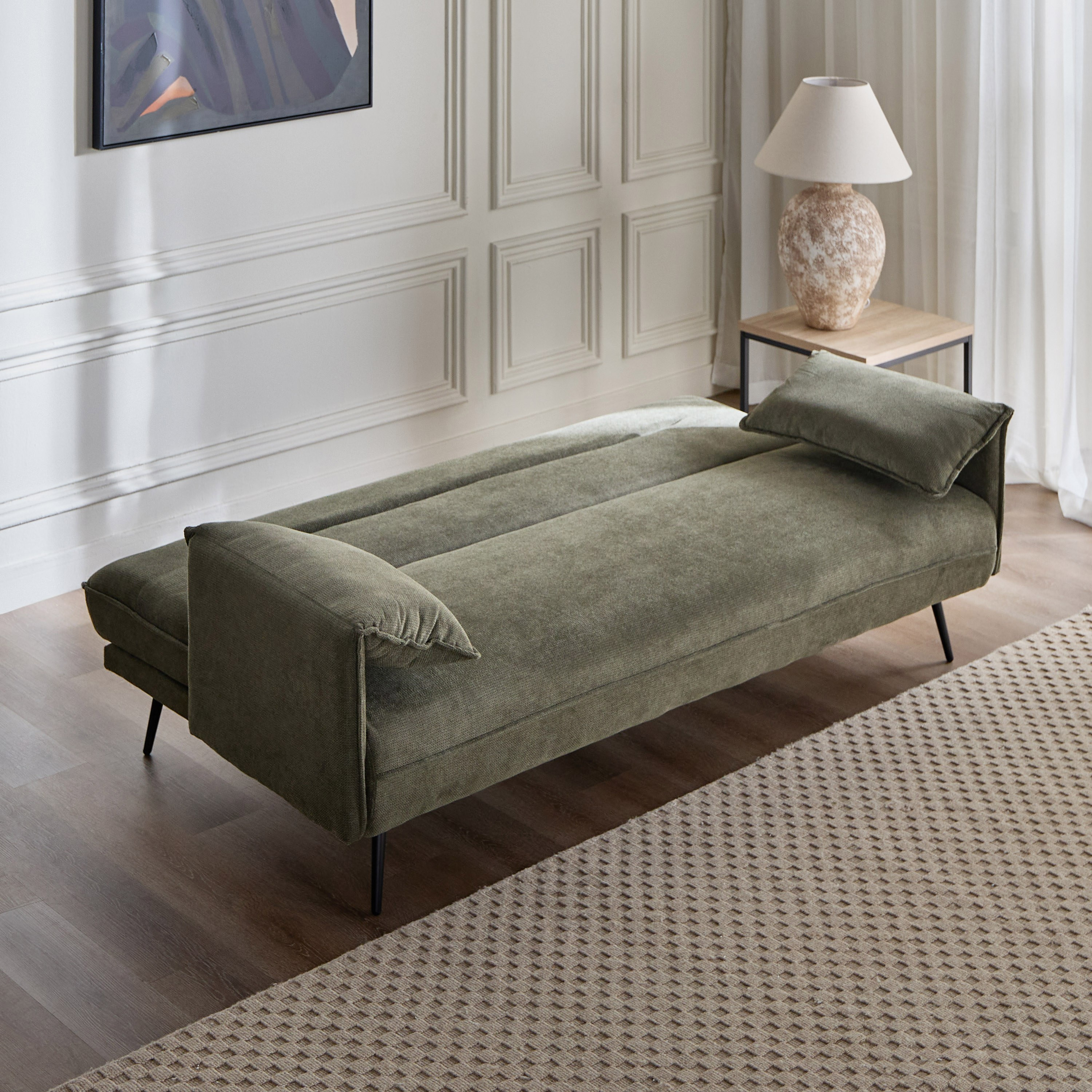 Novara 3-Seater Fabric Sofa Bed-furniture-sofaandseating-sofabedsanddaybeds-image-2