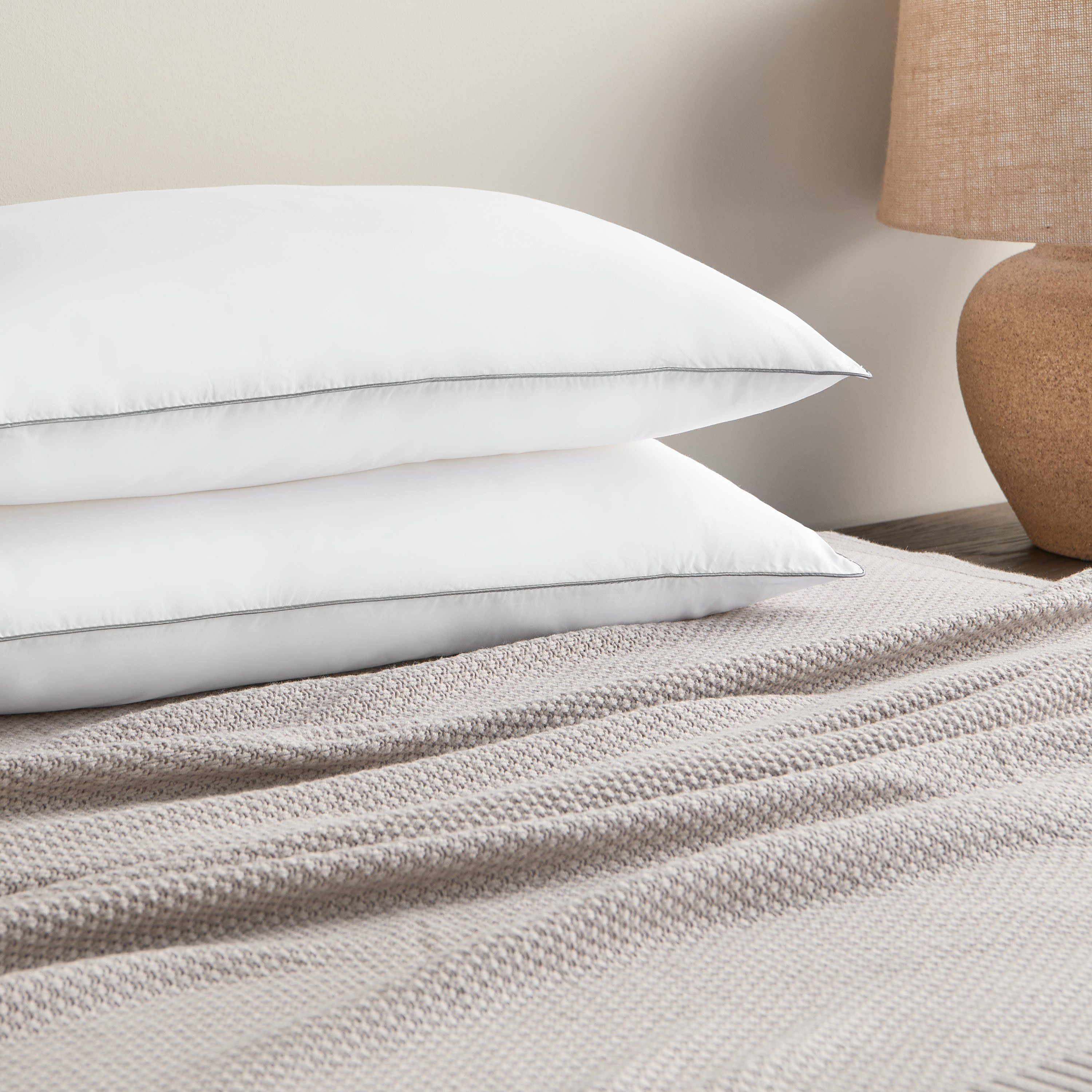 Premium Down Alternative Gel 2-Piece Pillow Set - 50x75 cm-household-bedding-pillows-image-3