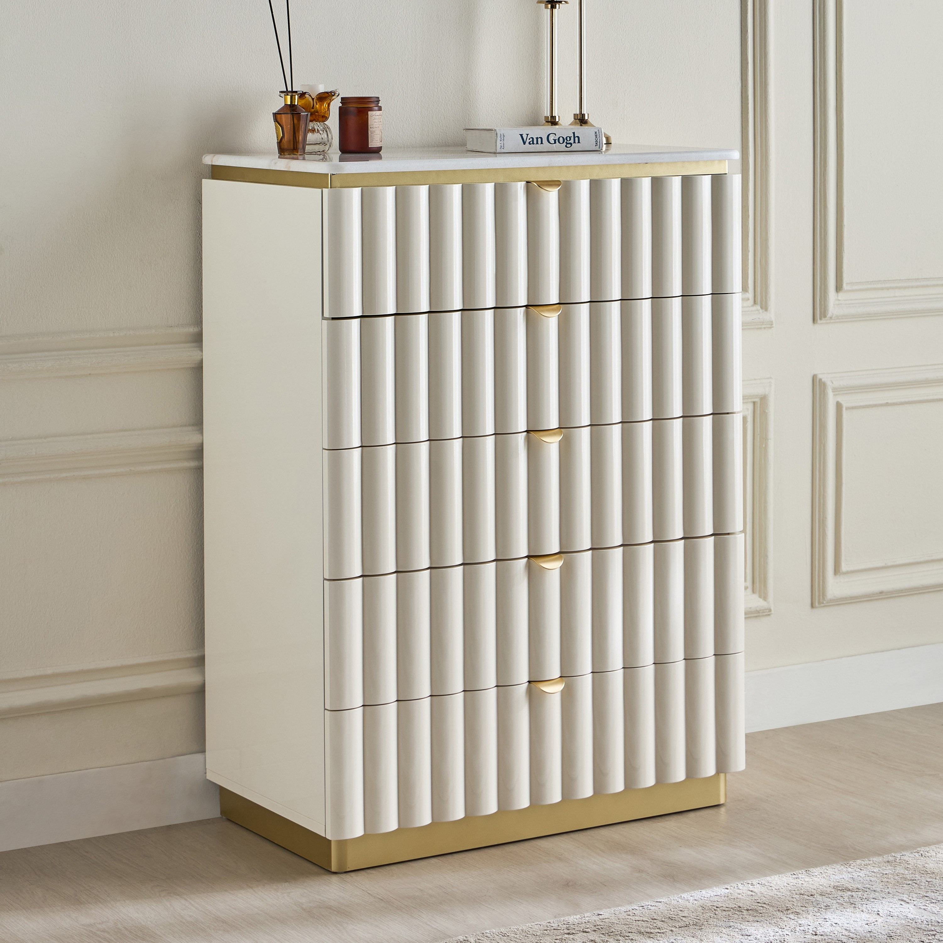 Shop Zahira Chest of 5-Drawers | Home Centre Kuwait
