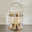 Bronte Stainless Steel Hurricane Lantern - 28 cm-household-decor-candleholdersandlanterns-image-1