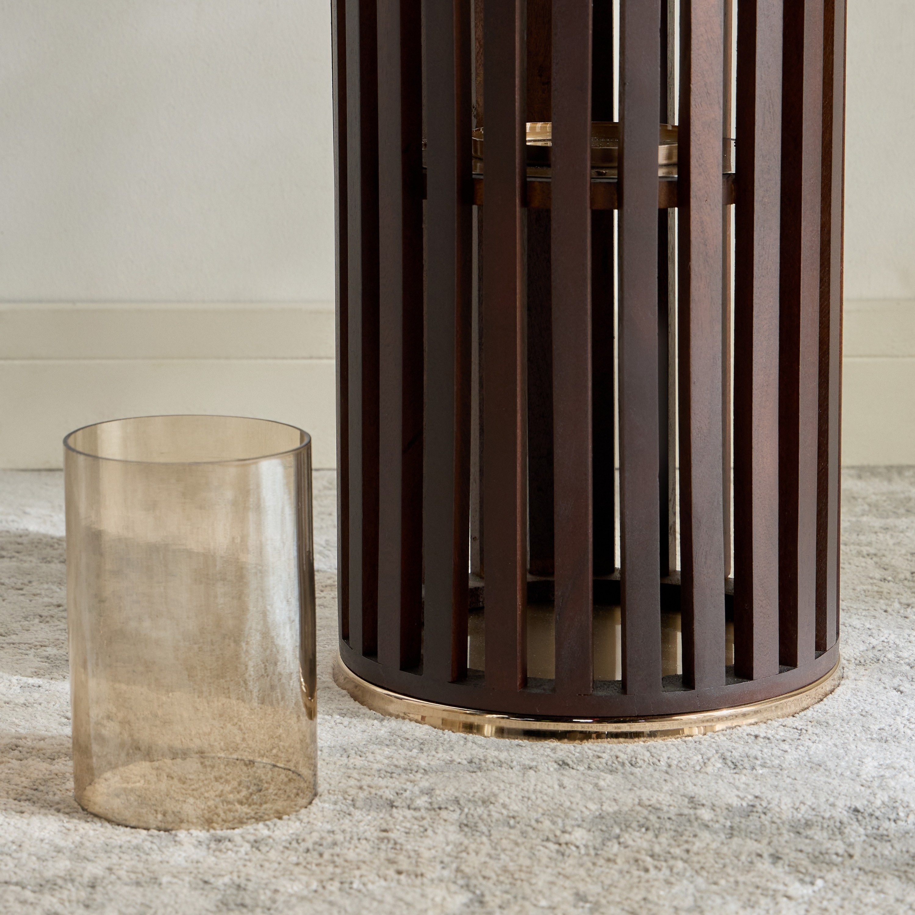 Louvre Stainless Steel Lantern - 81 cm-household-decor-candleholdersandlanterns-image-4
