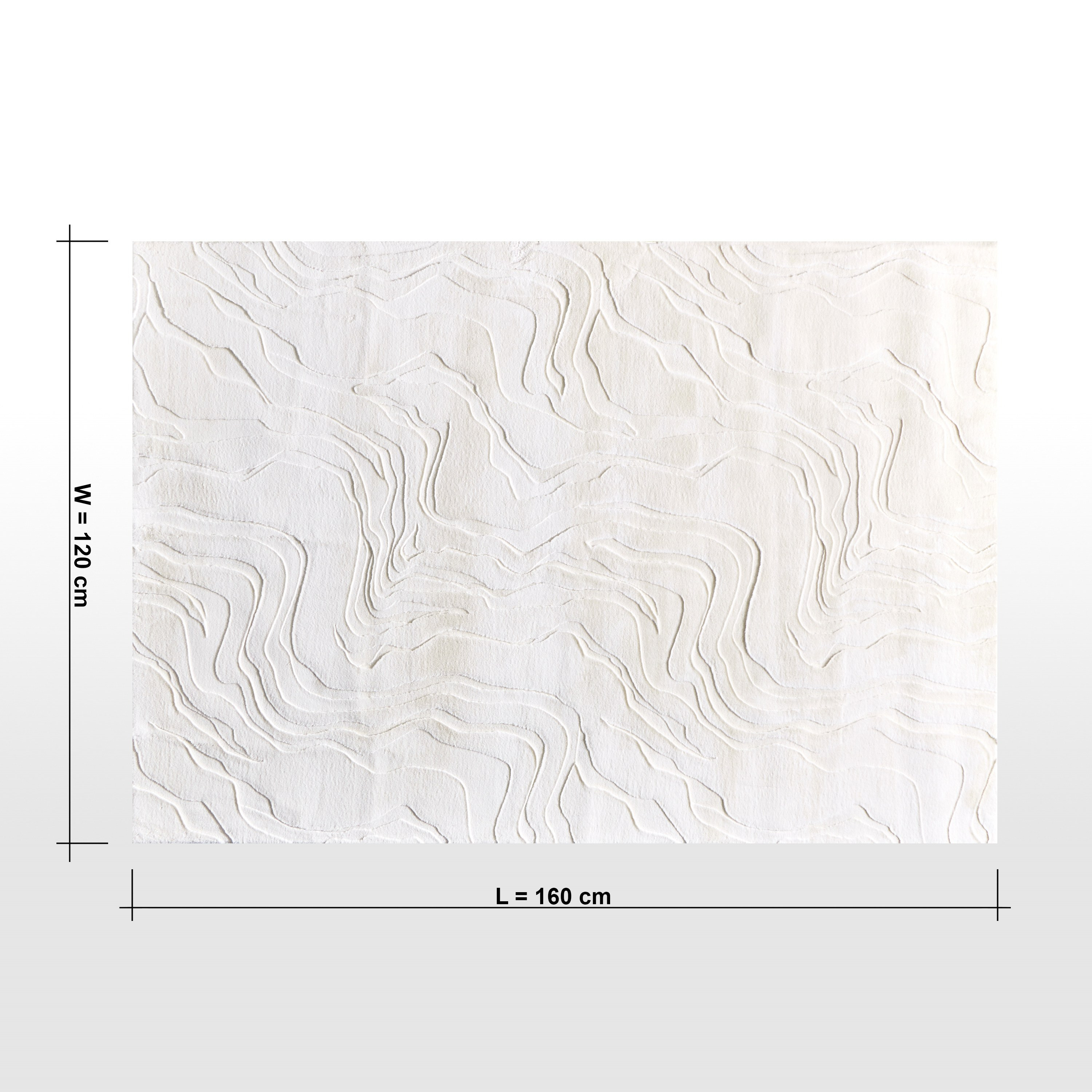 Adalee Shaggy Rug - 120x160 cm-household-rugsandcarpets-rugs-image-6