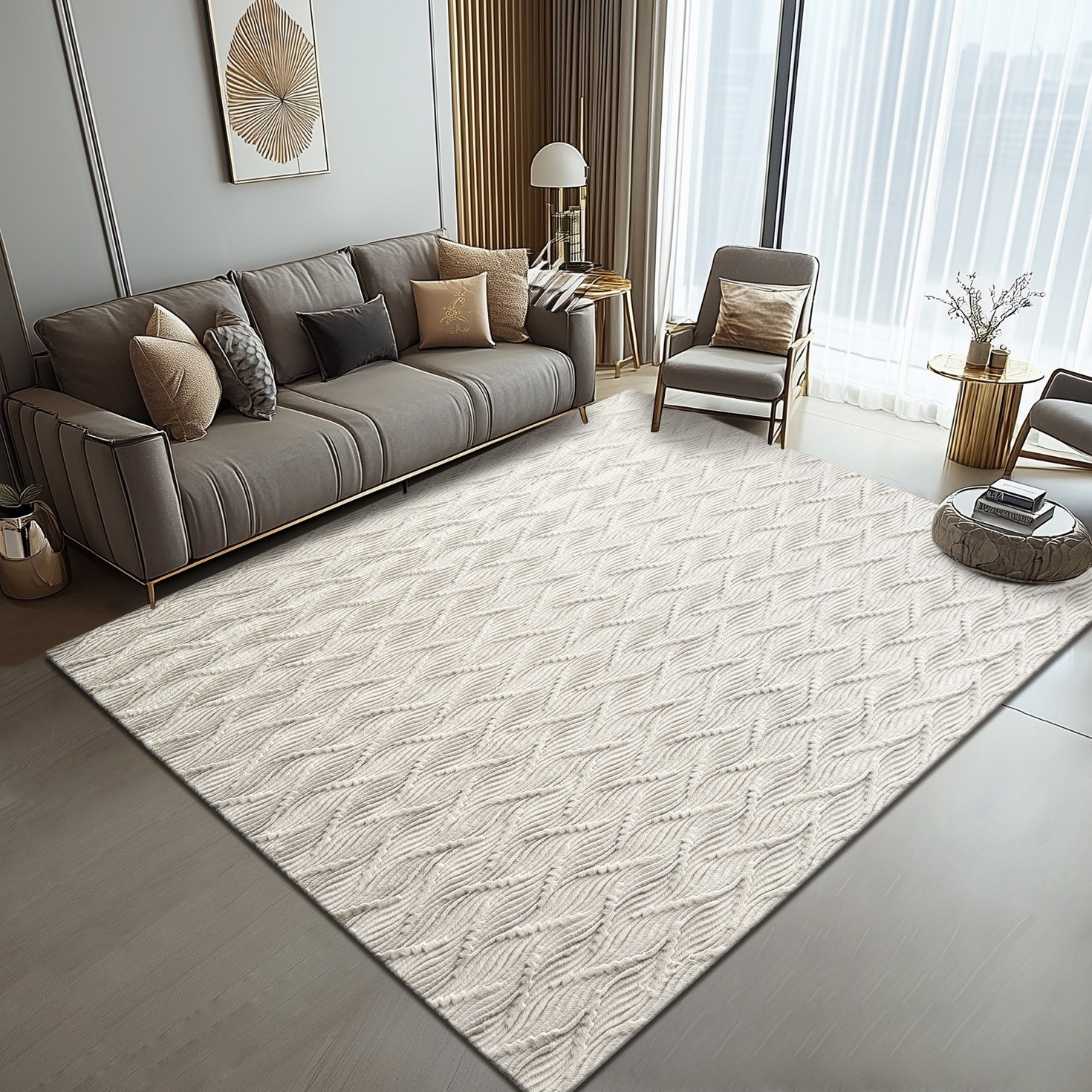 Flomzy Rug - 160x230 cm-household-rugsandcarpets-rugs-image-1