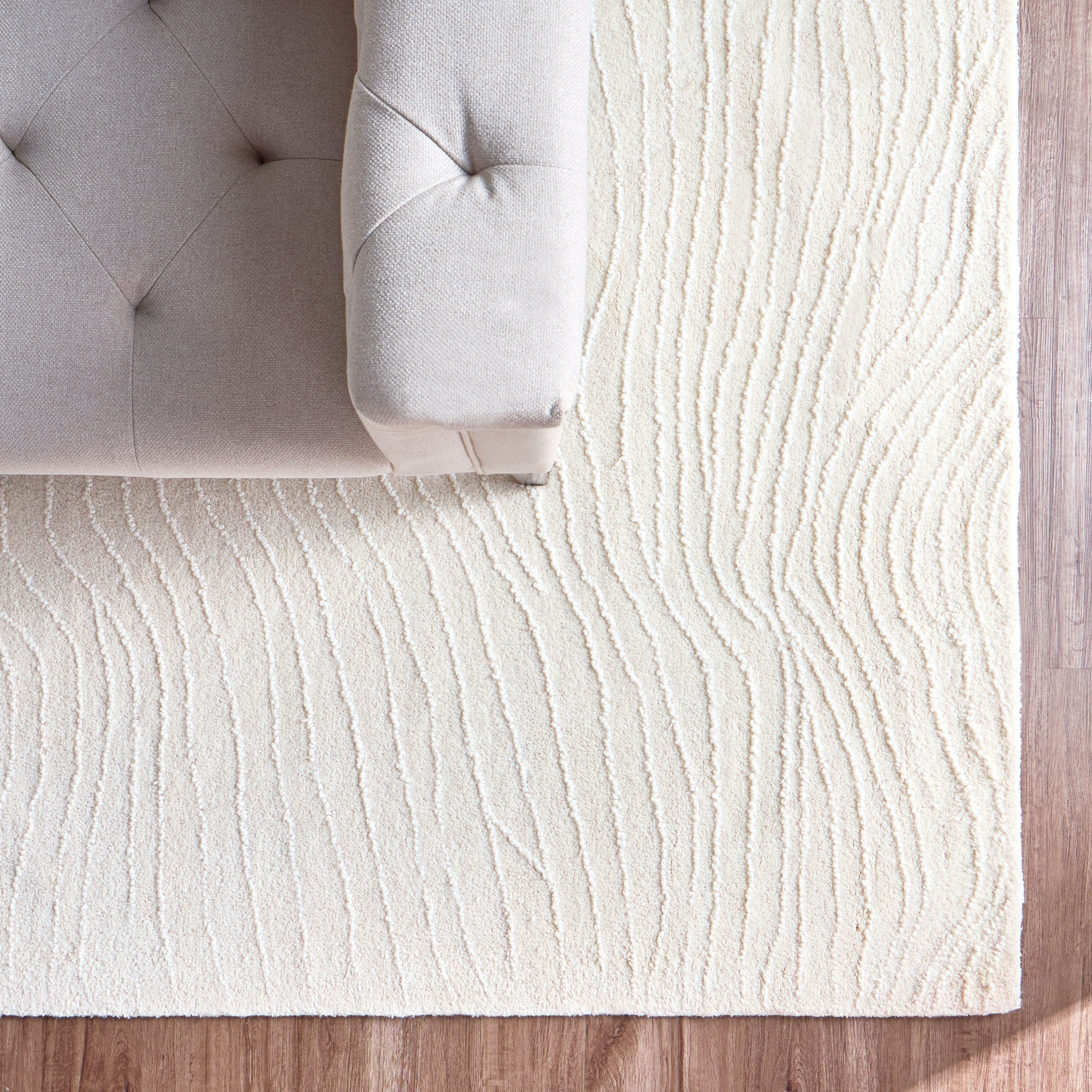 Elani Handtufted Woollen Rug - 200x290 cm-household-rugsandcarpets-rugs-image-1