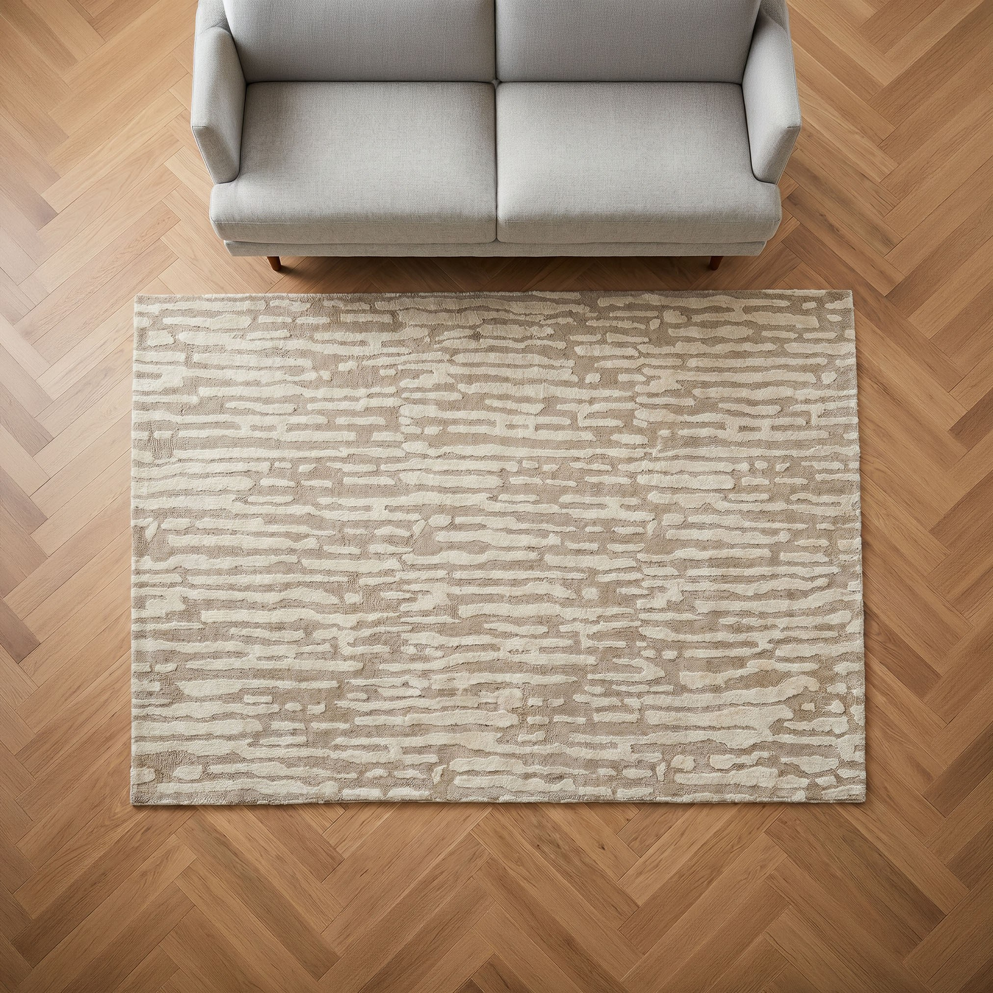 Zerra Handtufted Woollen Rug - 200x290 cm-household-rugsandcarpets-rugs-image-2