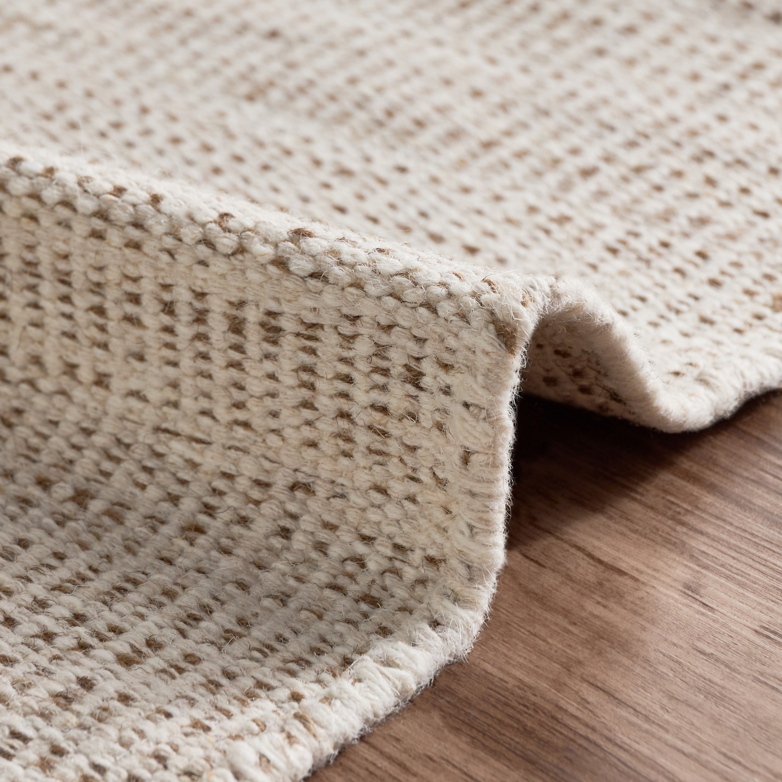 Avira Handwoven Woollen Dhurrie - 90x150 cm-household-rugsandcarpets-rugs-image-3