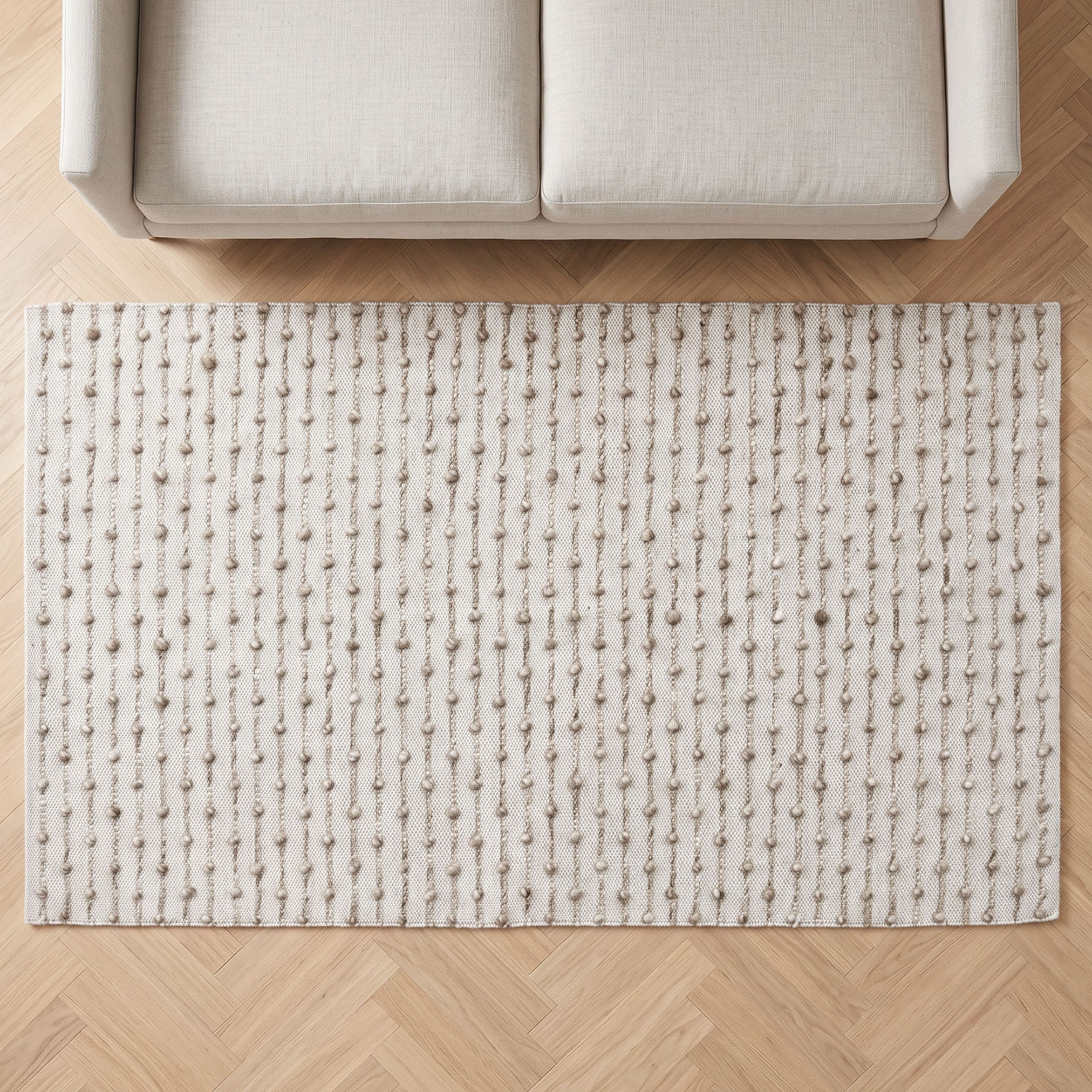 Olea Handwoven Dhurrie - 60x90 cm-household-rugsandcarpets-rugs-image-2