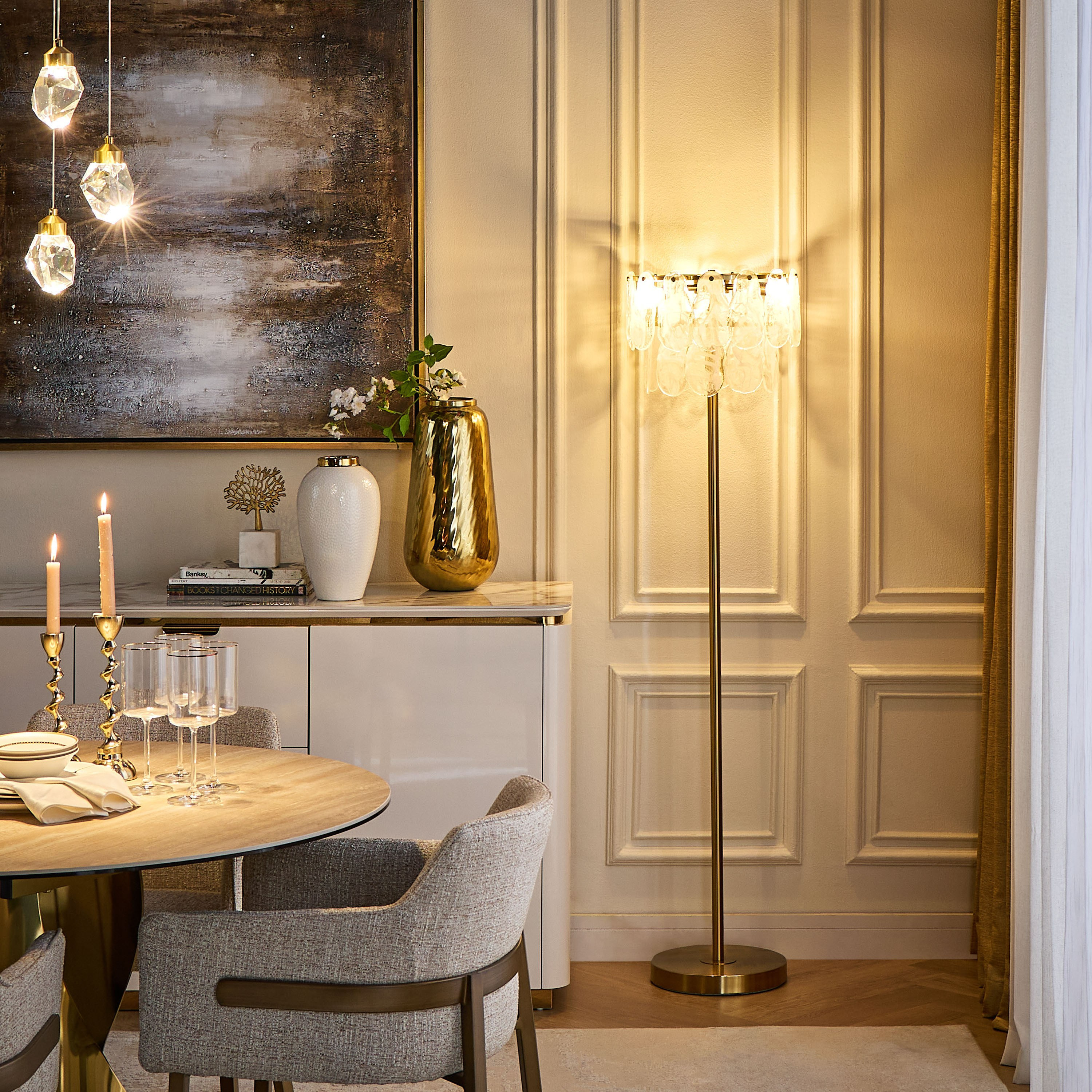 Liora Glass Floor Lamp - 155 cm-household-lighting-floorlamps-image-4