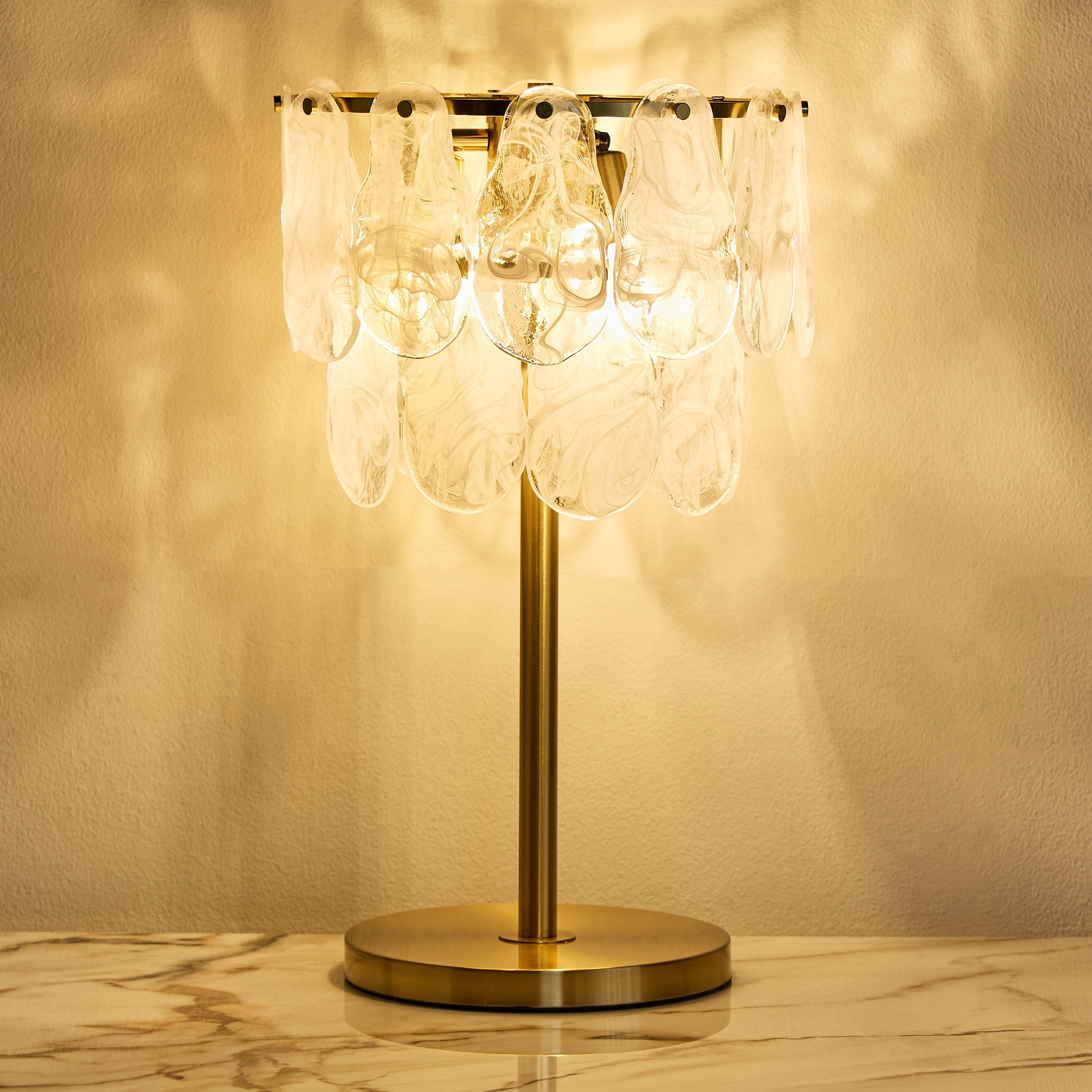 Liora Glass Table Lamp - 58 cm-household-lighting-tableanddesklamps-image-2