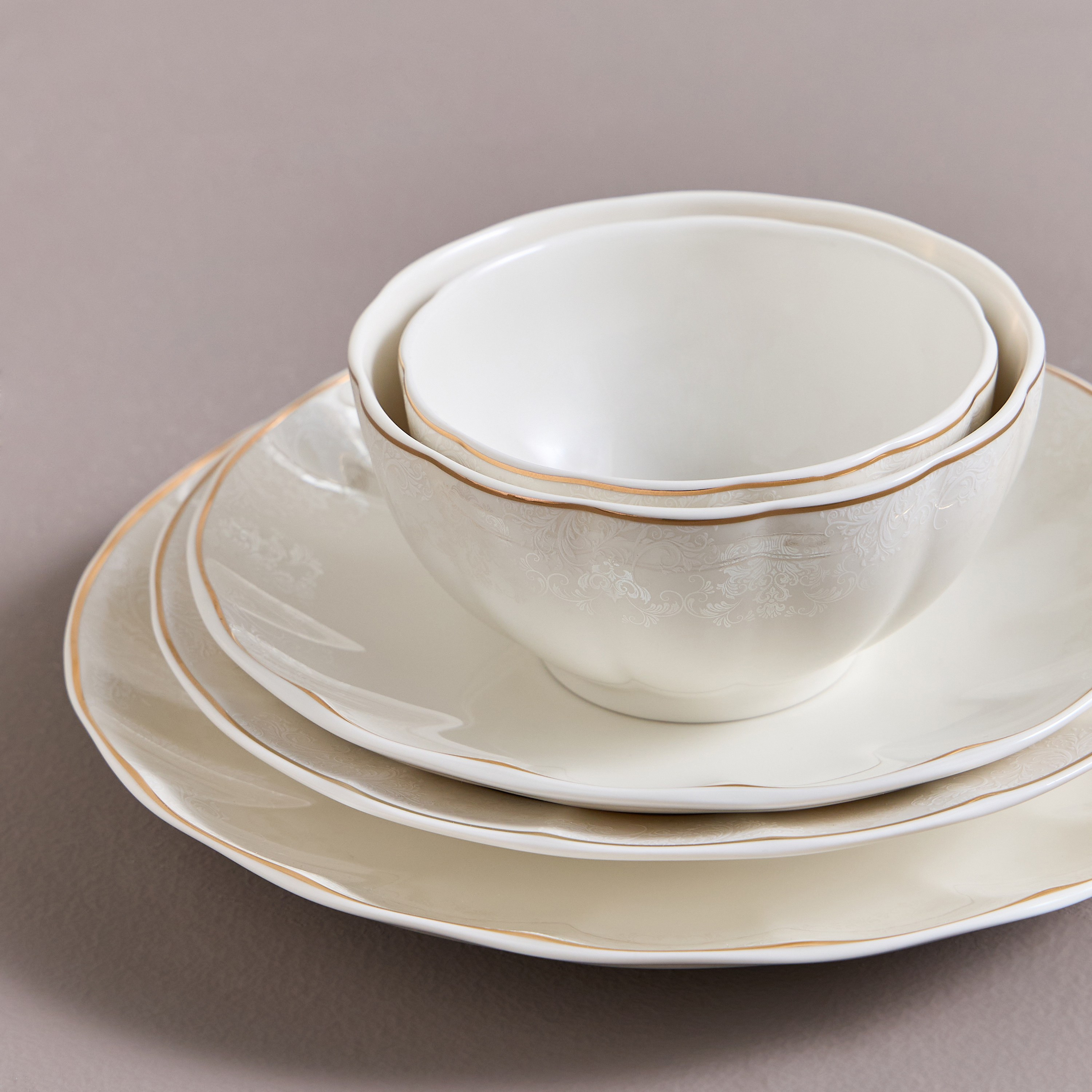 Huda 106-Piece New Bone China Dinner Set - Serves 12-household-dining-dinnerware-dinnersets-image-7