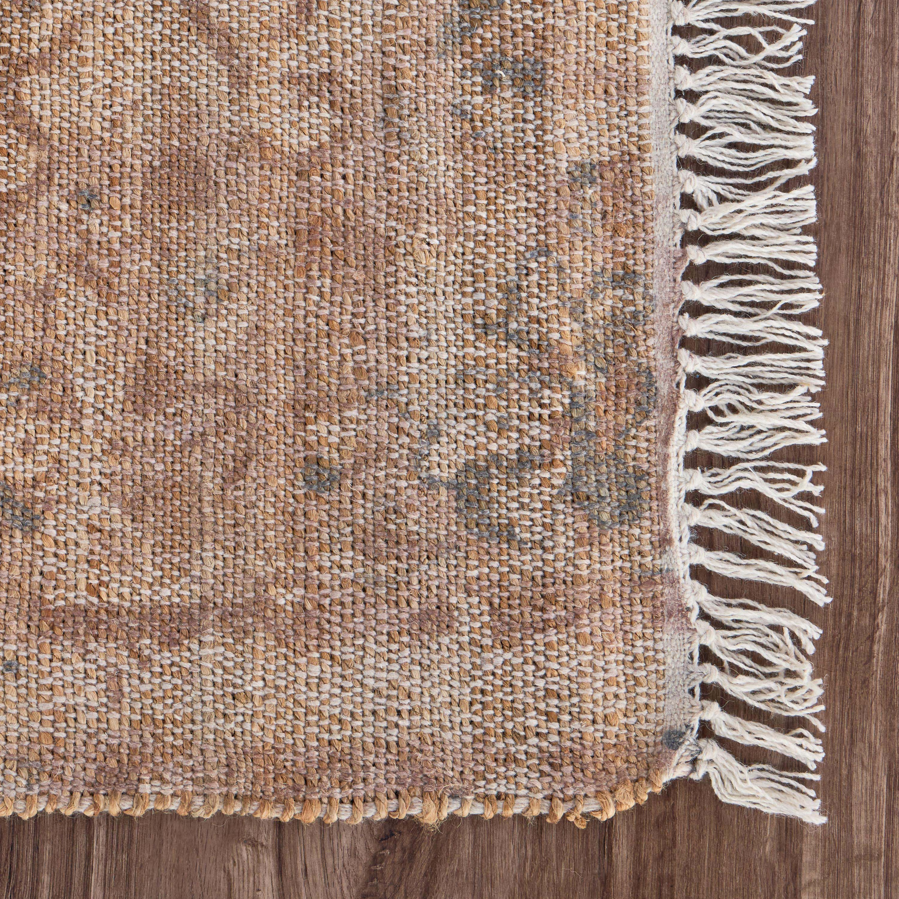 Zerlin Handwoven Jute and Woollen Dhurrie - 160x230 cm-household-rugsandcarpets-rugs-image-3