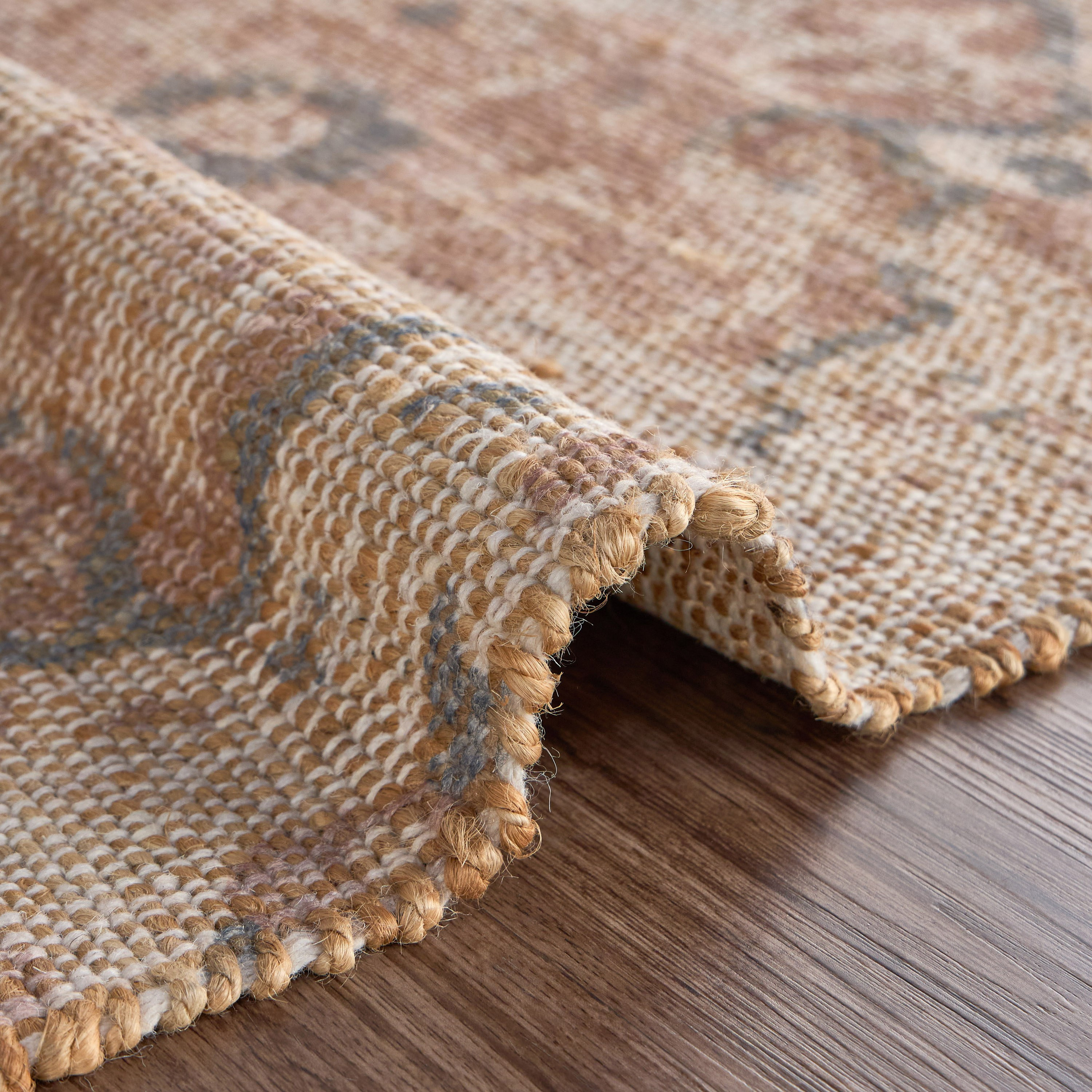 Zerlin Handwoven Jute and Woollen Dhurrie - 160x230 cm-household-rugsandcarpets-rugs-image-4