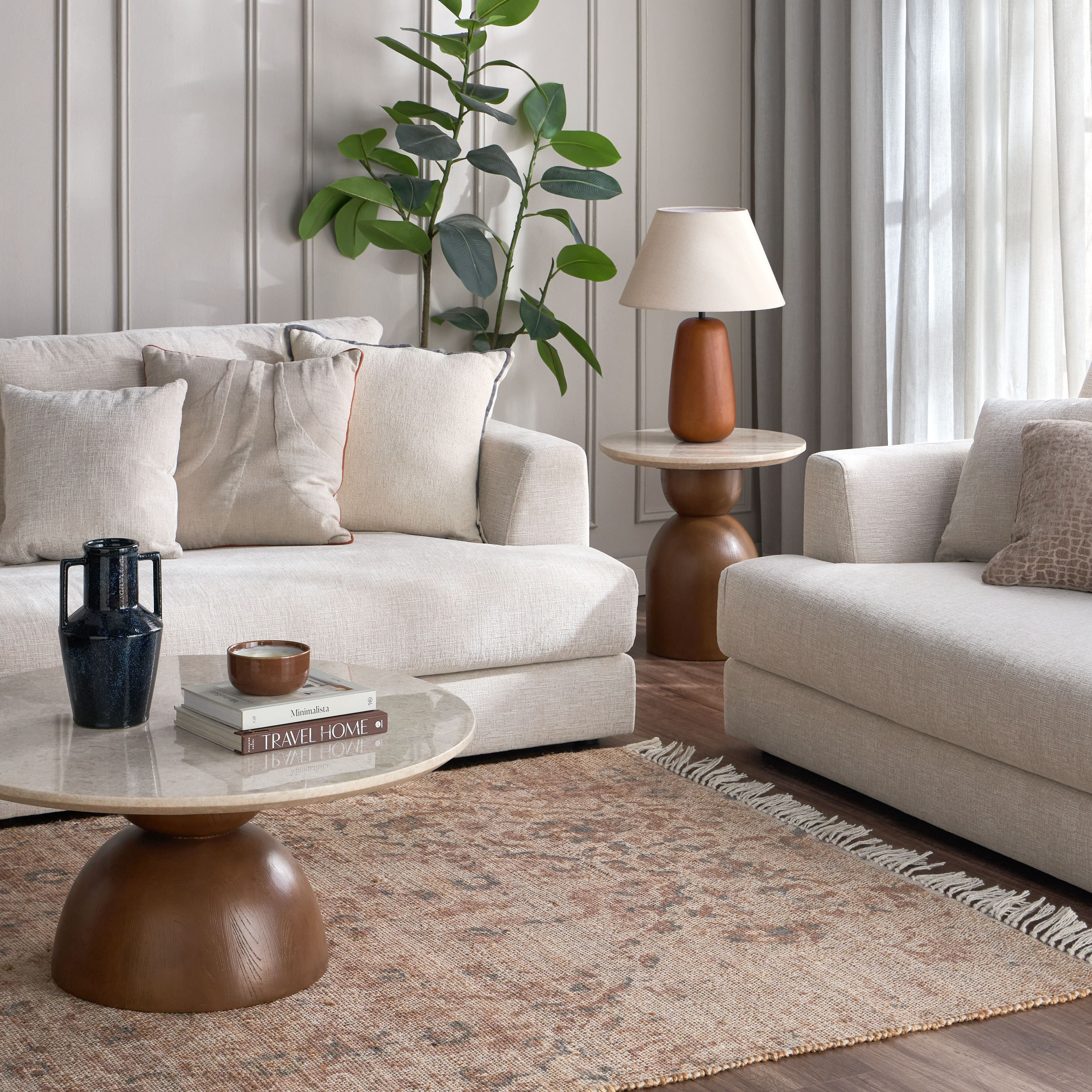 Zerlin Handwoven Jute and Woollen Dhurrie - 160x230 cm-household-rugsandcarpets-rugs-image-5