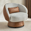 Richmond Leather Swivel Chair-furniture-sofaandseating-armchairs-image-1