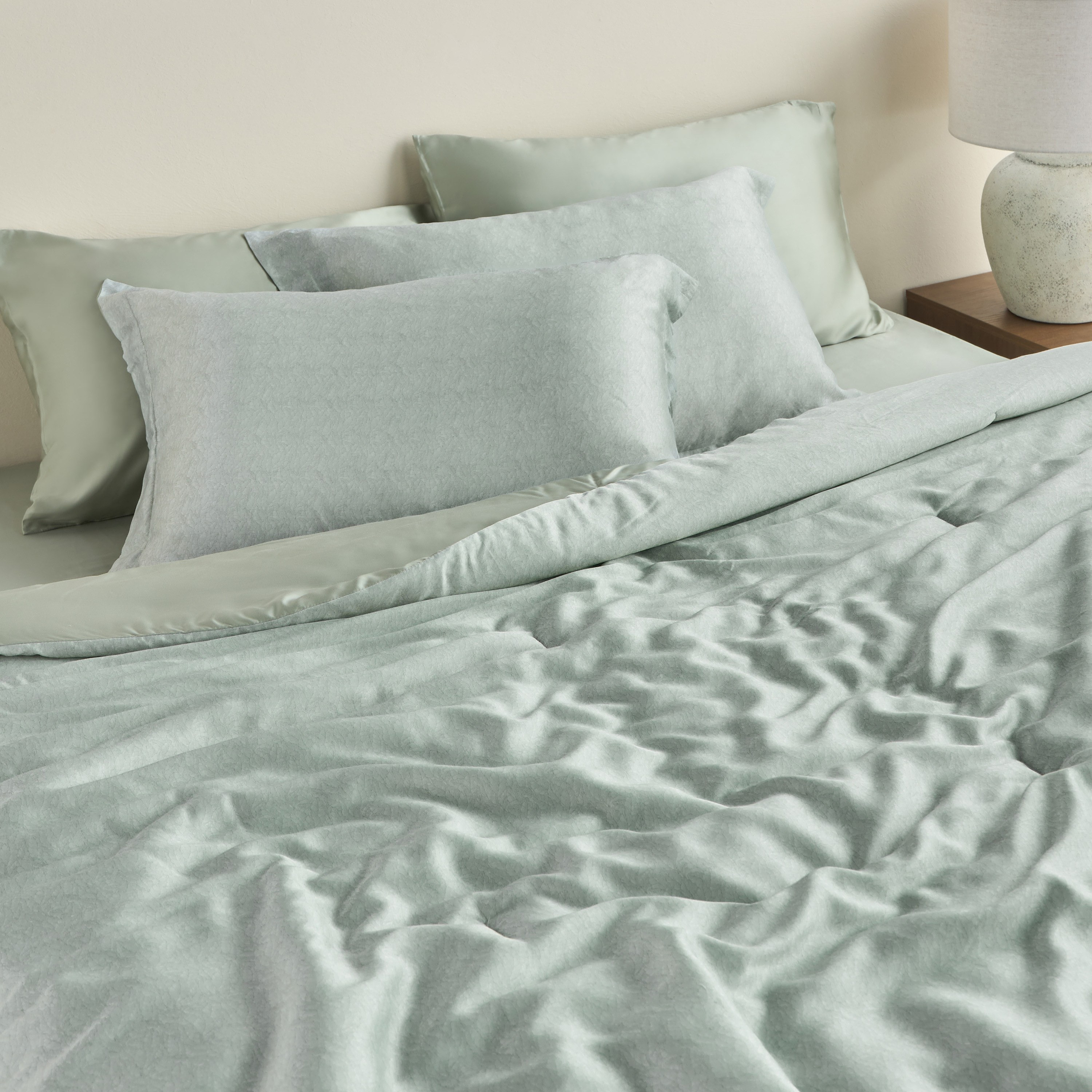 Lucia Lyocell Printed 6-Piece Super King Comforter and Sheet Set - 240x260 cm-household-bedding-comfortersandbedspreads-bedinabag-image-7