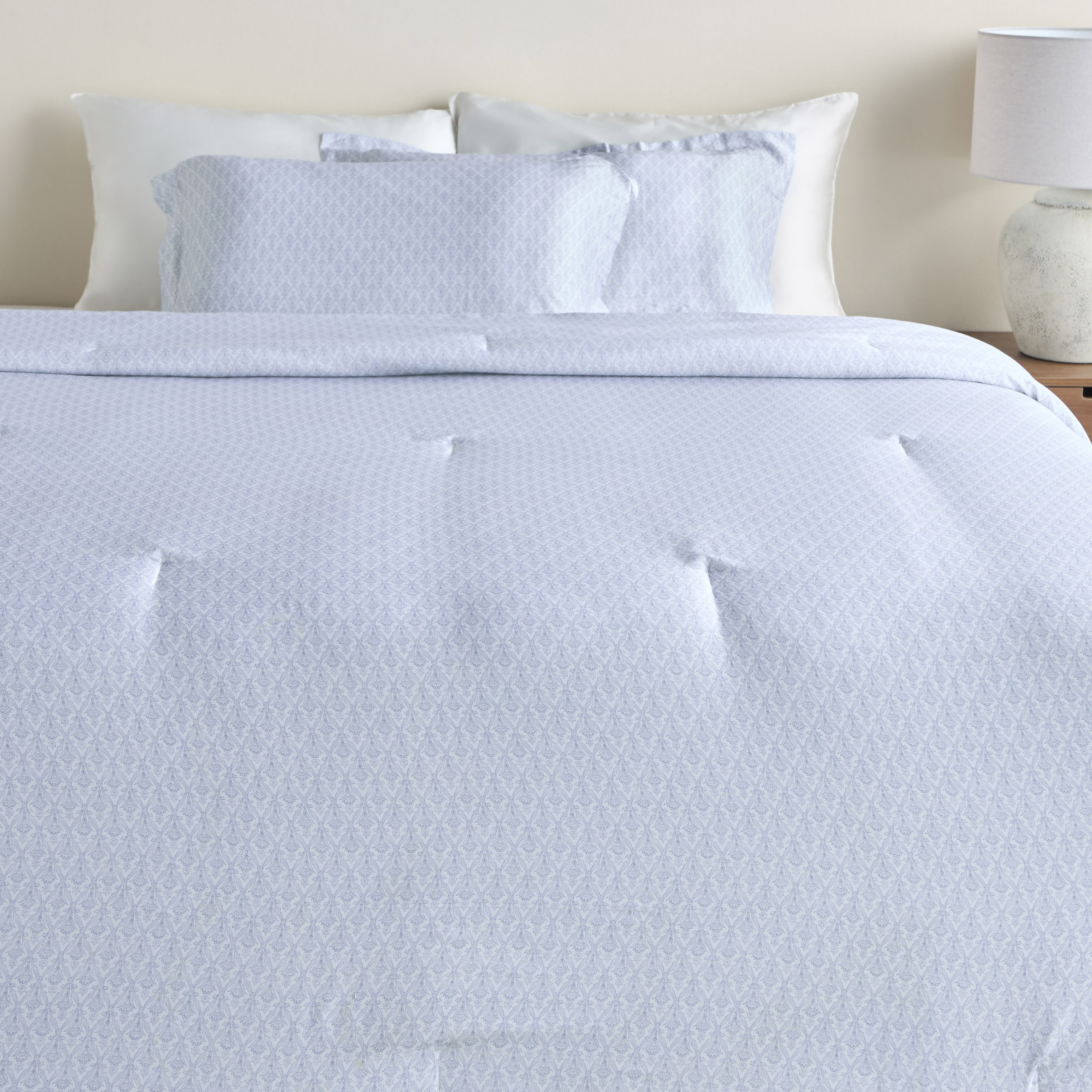 Tyno Lyocell Printed 6-Piece Super King Comforter and Sheet Set - 240x260 cm-household-bedding-comfortersandbedspreads-bedinabag-image-2