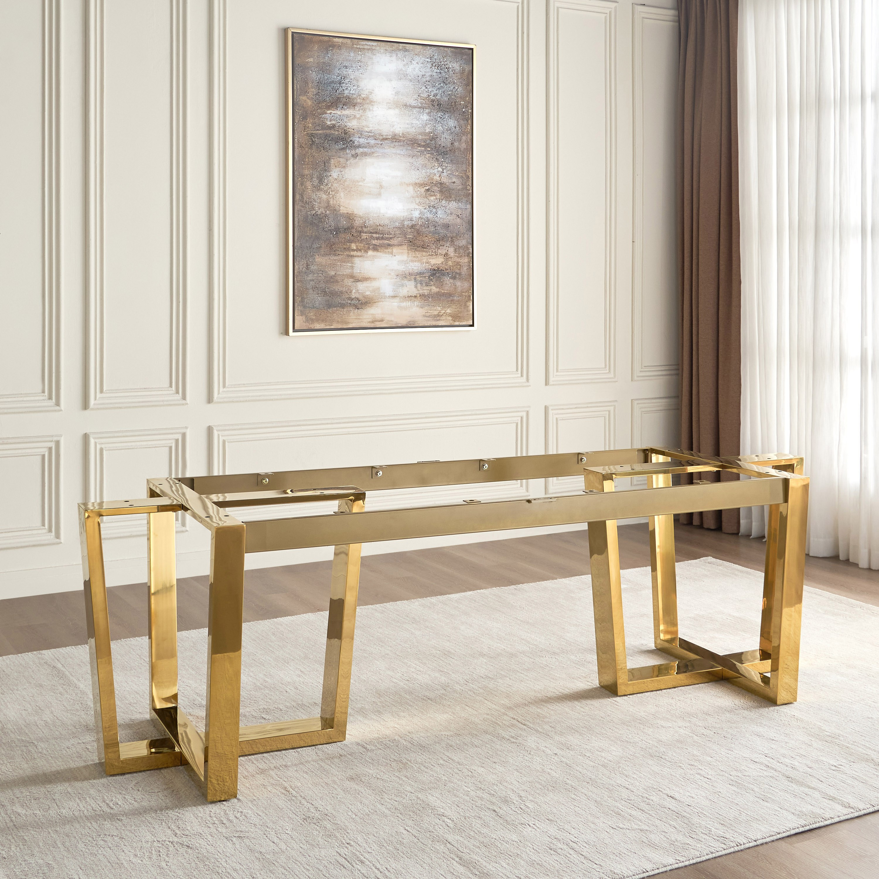 Vasto 10-Seater Modular Dining Table Leg