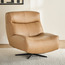 Ostro Leather Swivel Chair-furniture-sofaandseating-armchairs-image-1