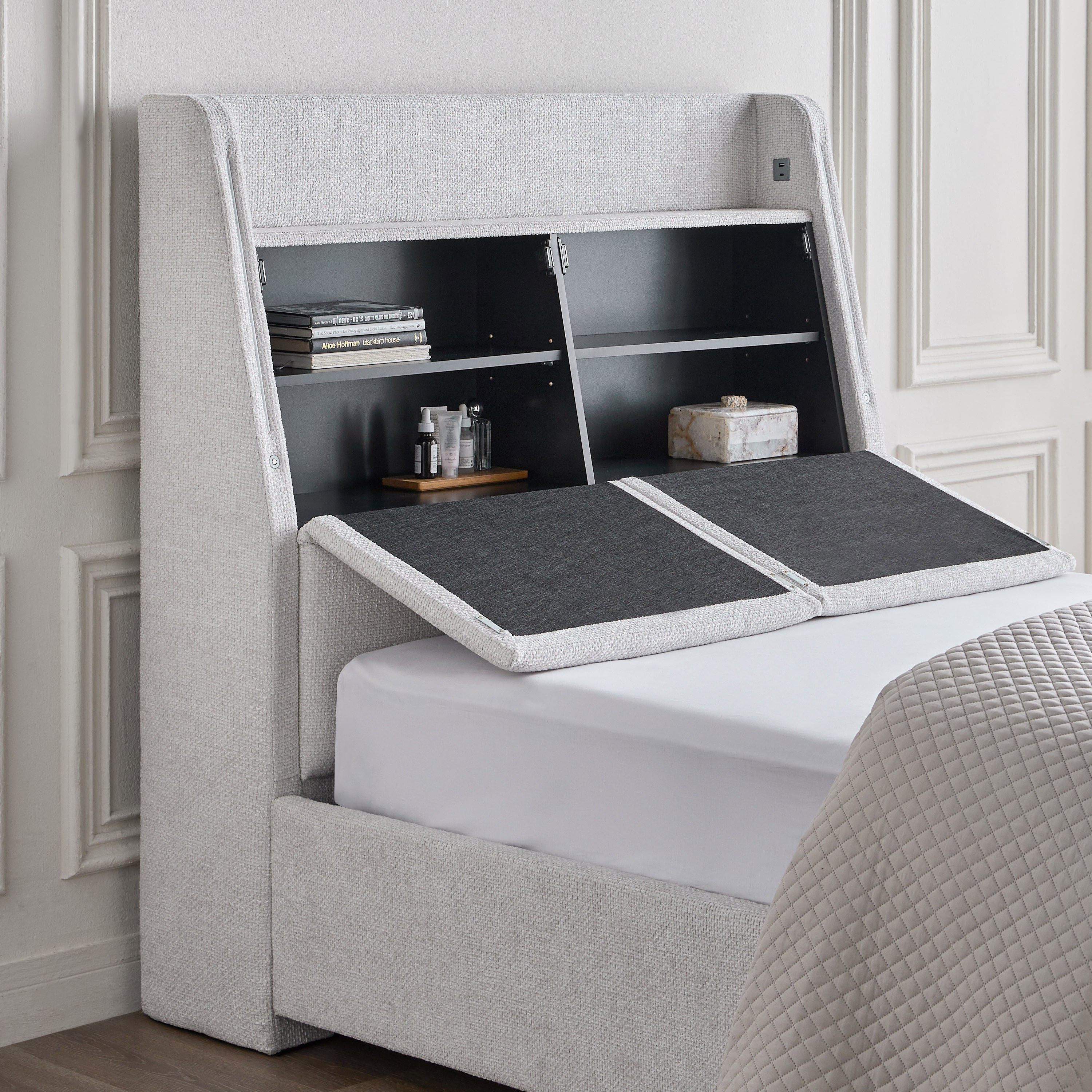 لوح سرير رأسي فردي بمساحة تخزين - لانس من ستيلر - 120 سم-furniture-modular-modularbeds-stellar-image-3
