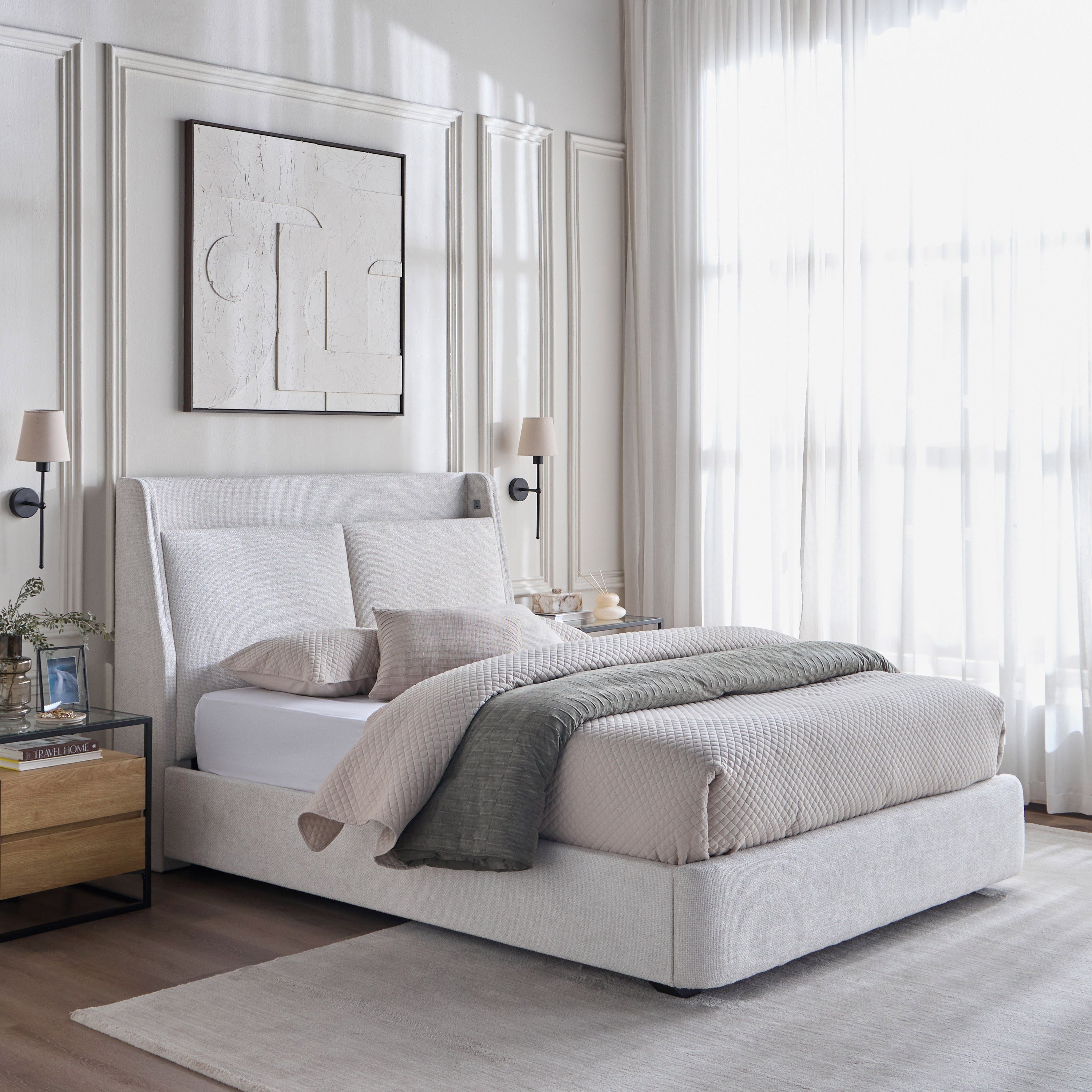 لوح سرير رأسي كينج بمساحة تخزين - لانس من ستيلار - 160 سم-furniture-modular-modularbeds-stellar-image-8
