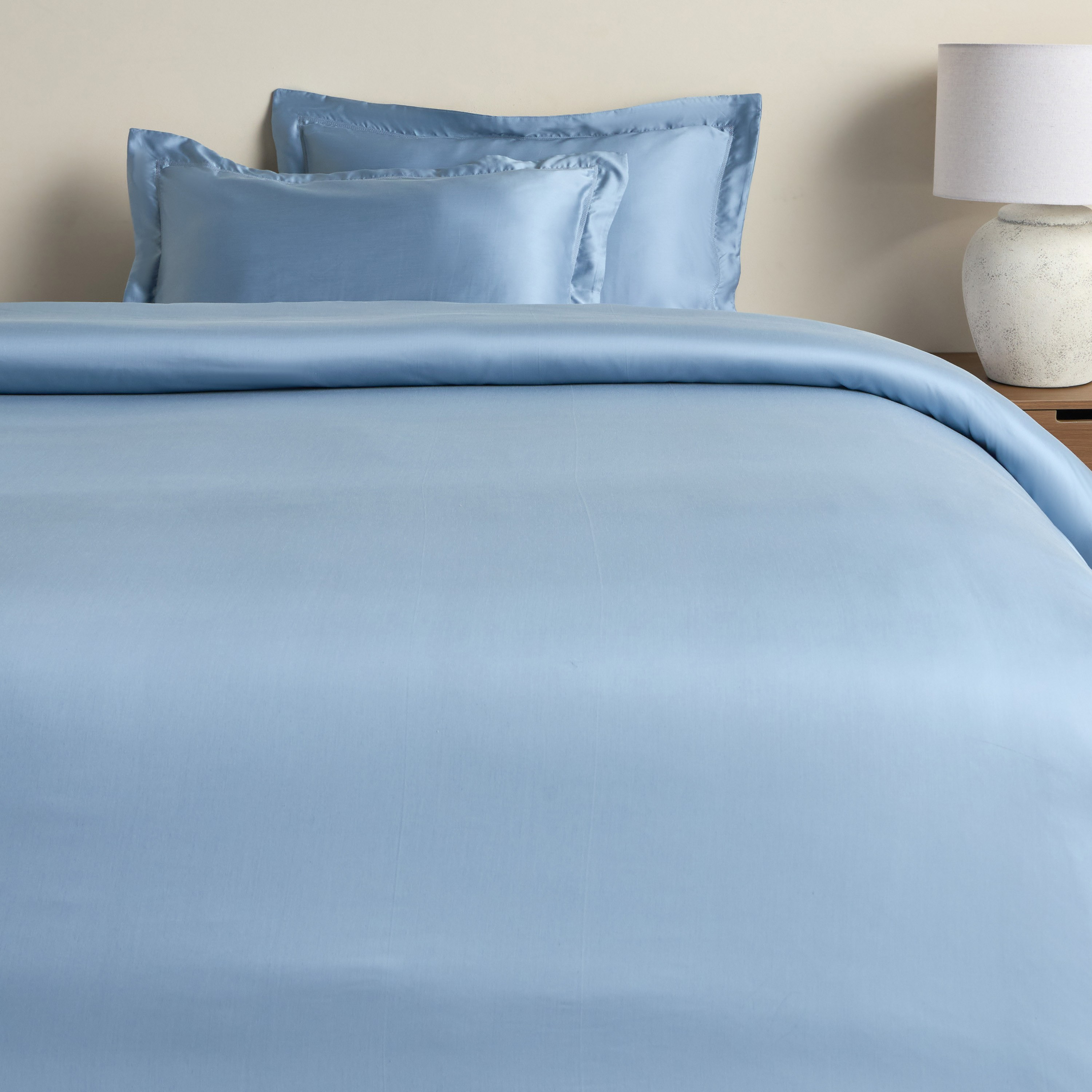 Sterla Tencel Sateen Weave 500 Thread Count 3-Piece Super King Comforter Set - 240x250 cm-household-bedding-comfortersandbedspreads-comforters-image-2