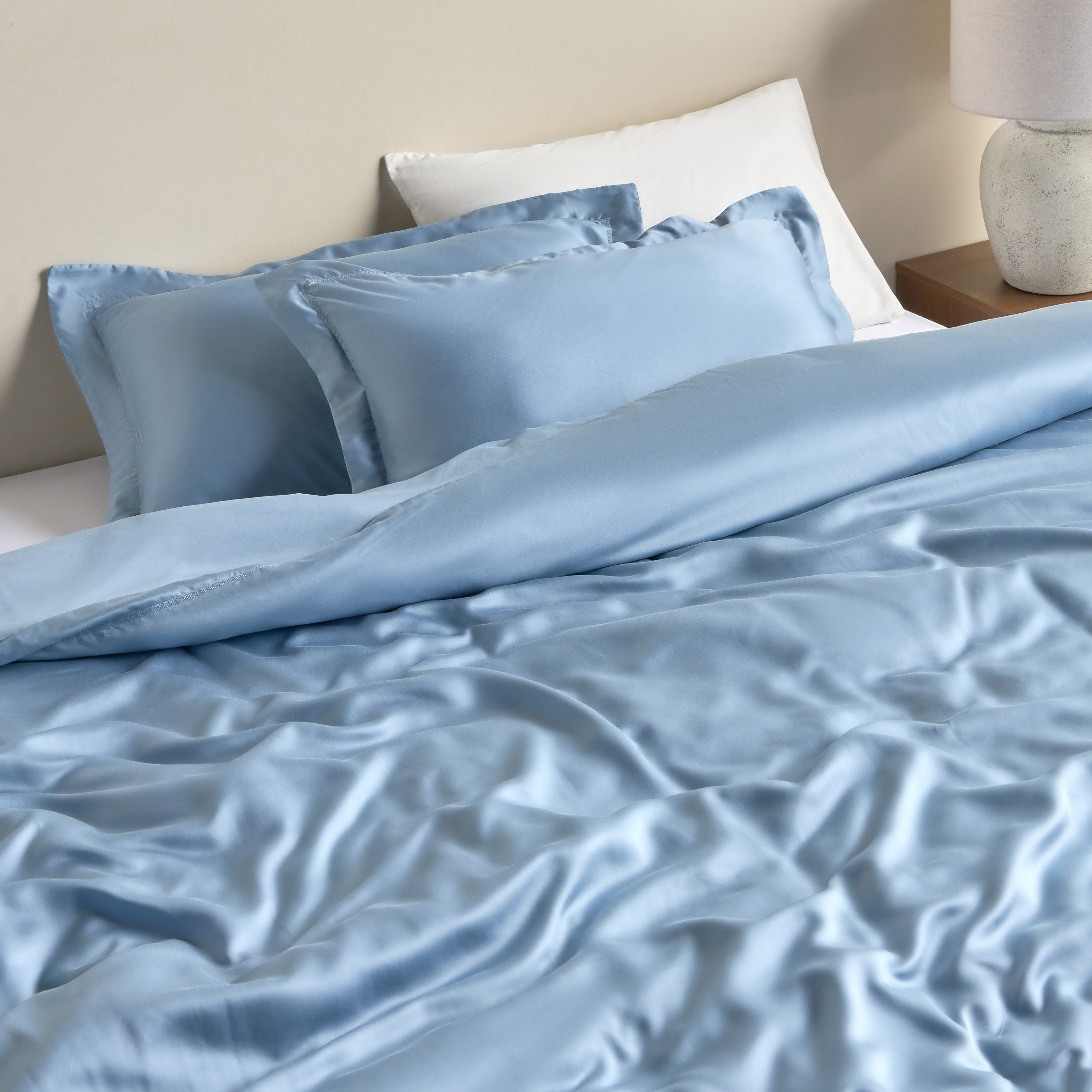 Sterla Tencel Sateen Weave 500 Thread Count 3-Piece Super King Comforter Set - 240x250 cm-household-bedding-comfortersandbedspreads-comforters-image-5