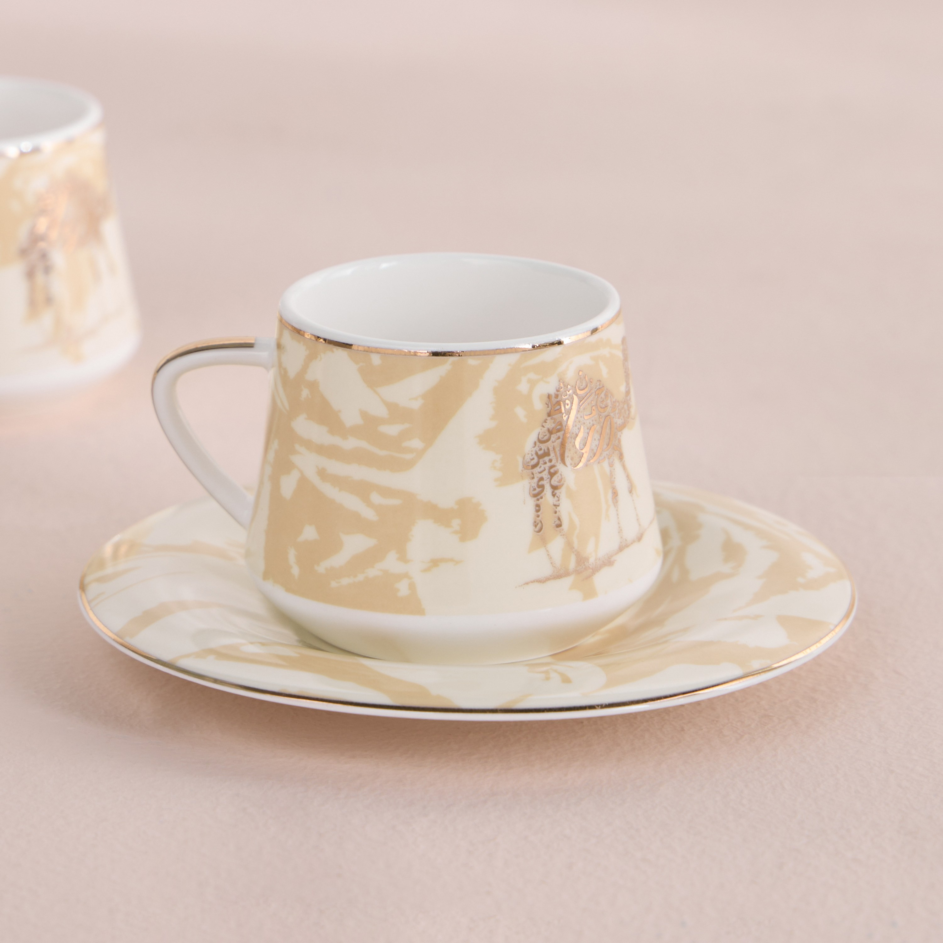 Badawi 12-Piece New Bone China Espresso Set - 80 ml, Serves 6-household-dining-teaandcoffee-teaandcoffeesets-image-2
