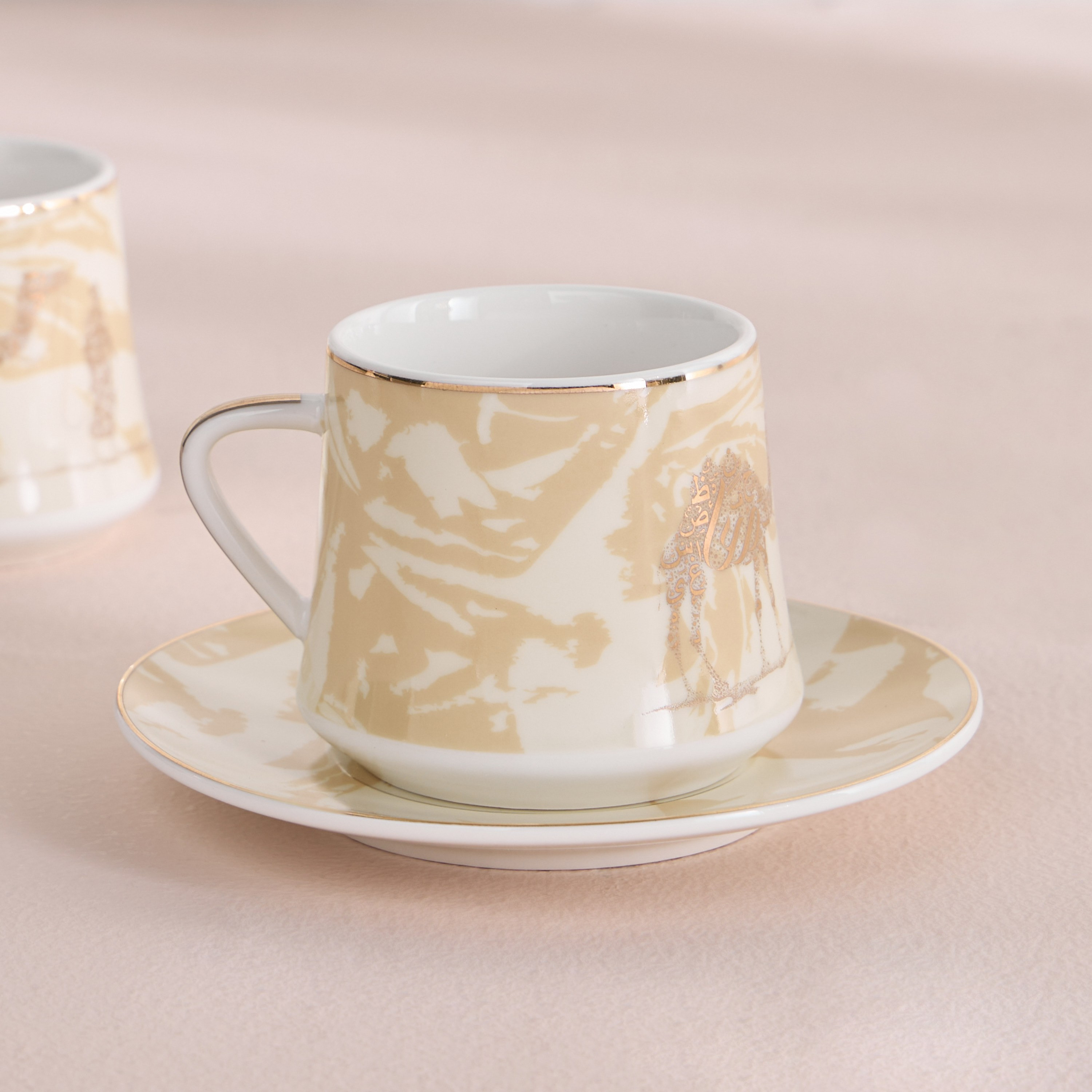 Badawi 12-Piece New Bone China Tea Set - 190 ml, Serves 6-household-dining-teaandcoffee-teaandcoffeesets-image-2