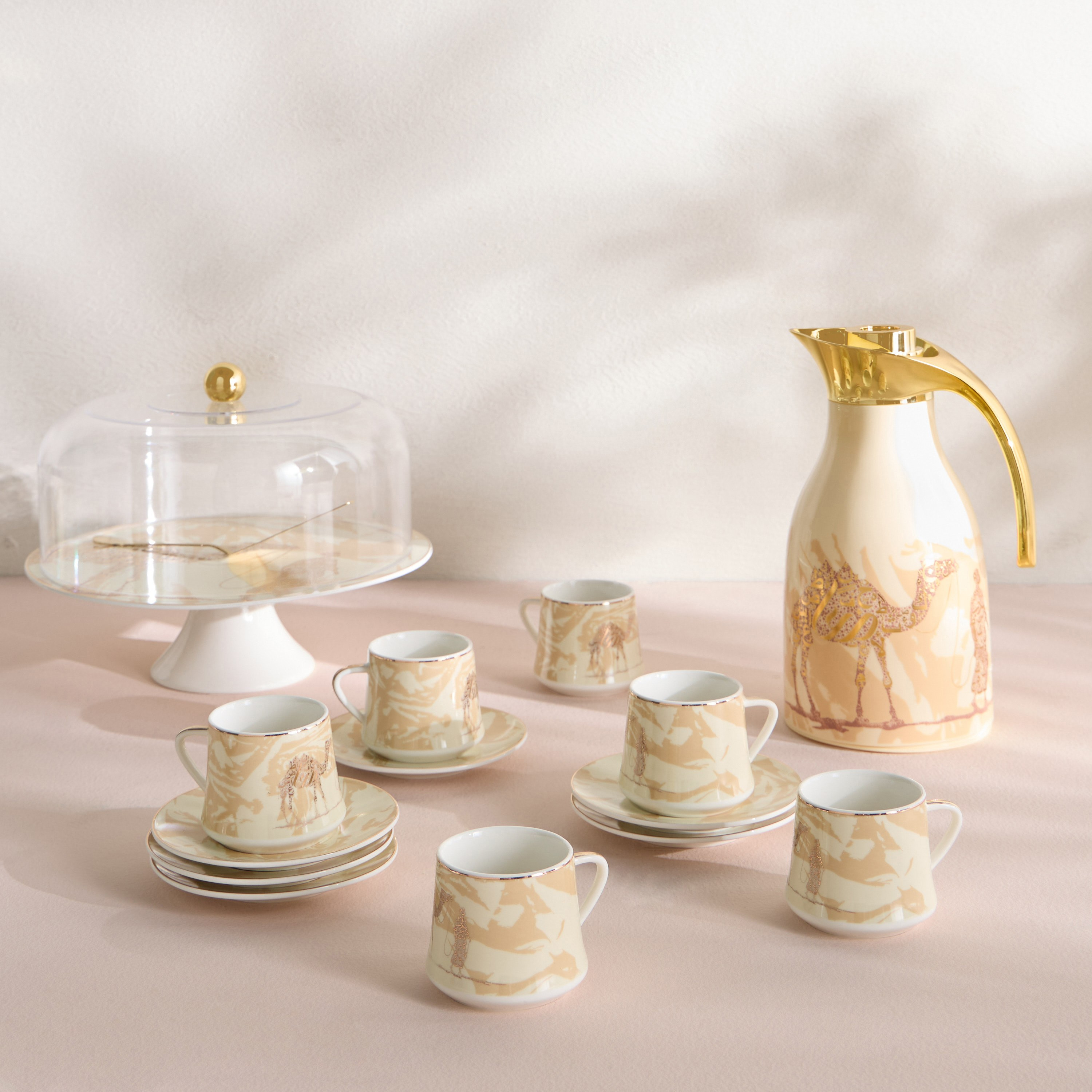 Badawi 12-Piece New Bone China Tea Set - 190 ml, Serves 6-household-dining-teaandcoffee-teaandcoffeesets-image-3