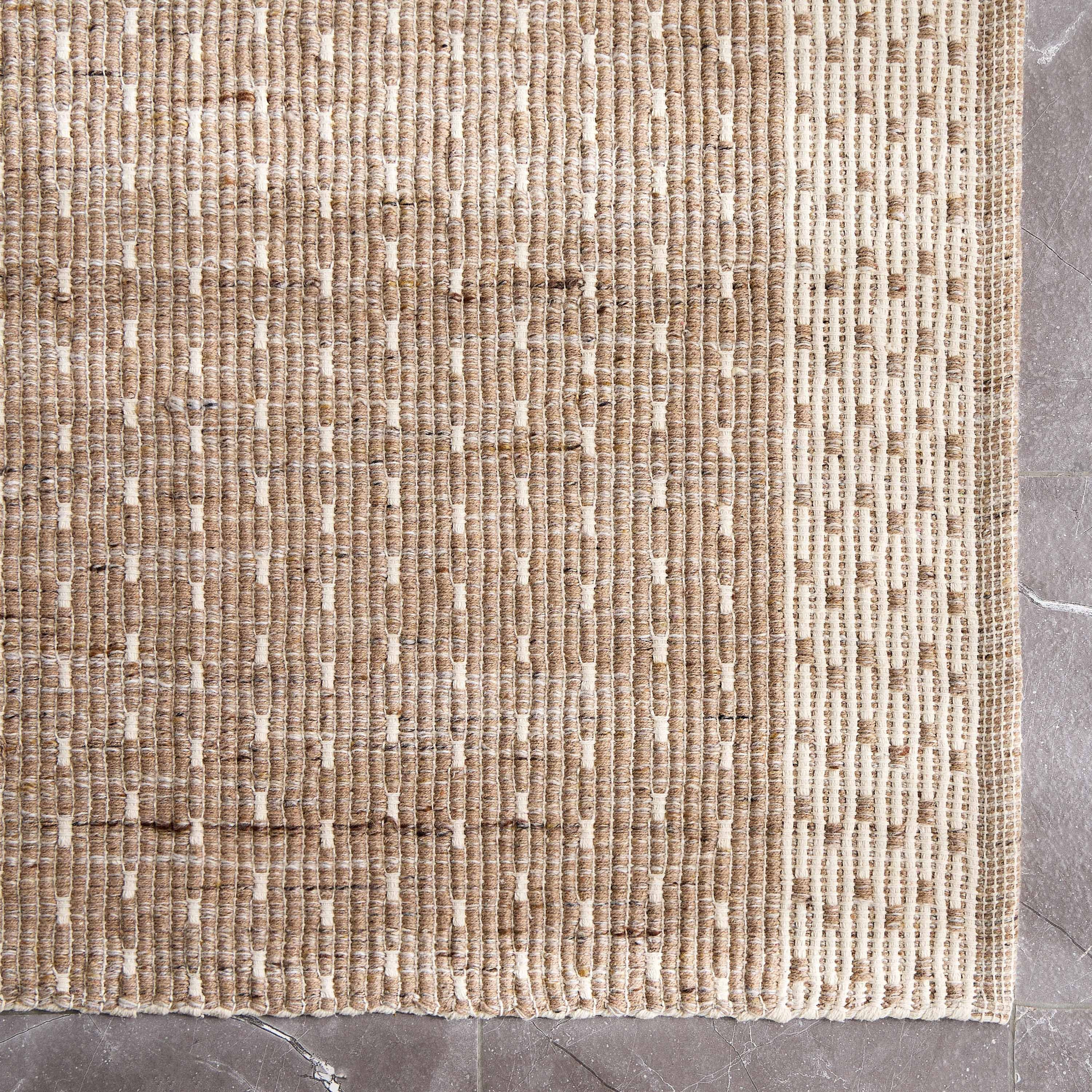 Della Handwoven Dhurrie - 90x150 cm-household-rugsandcarpets-rugs-image-2