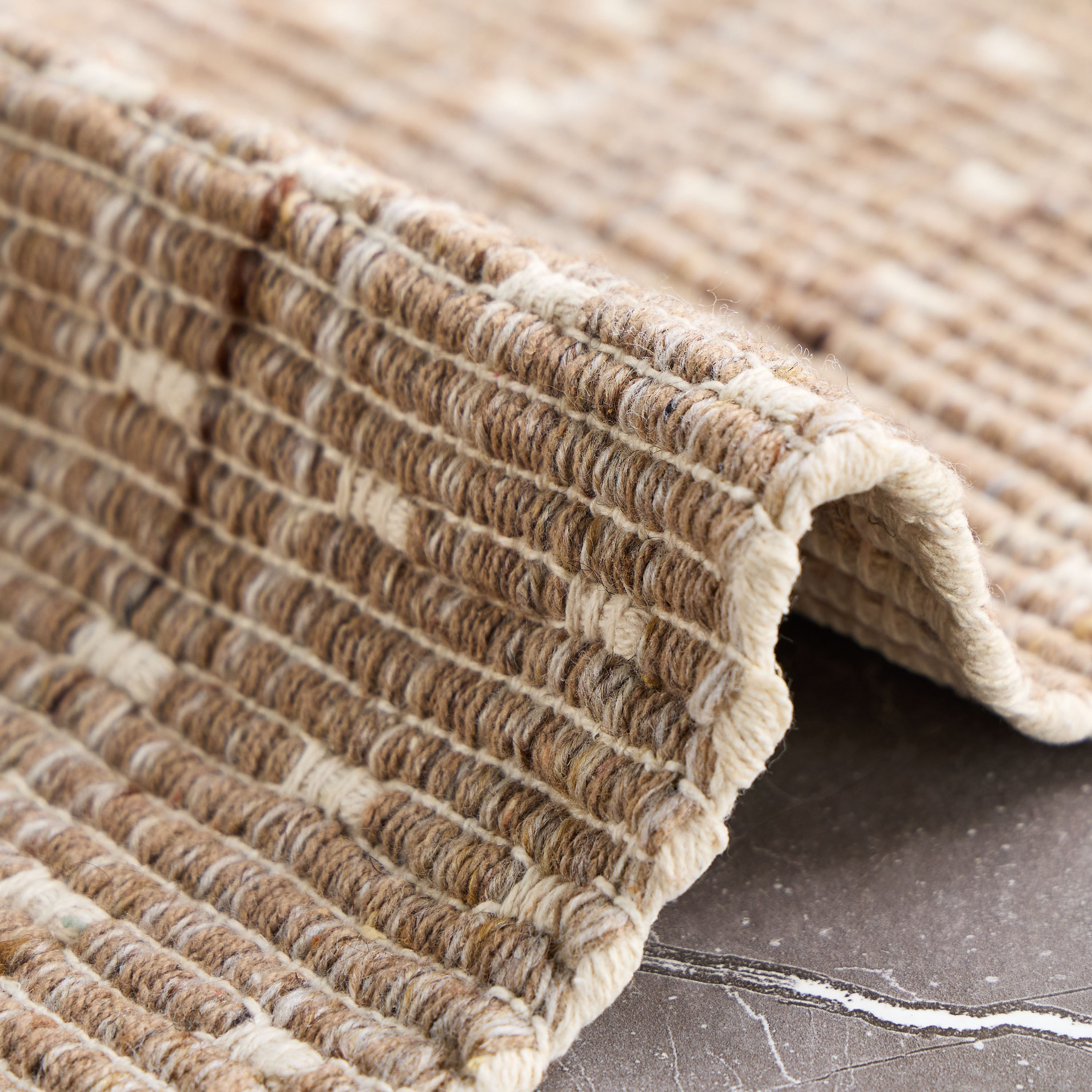 Della Handwoven Dhurrie - 90x150 cm-household-rugsandcarpets-rugs-image-3
