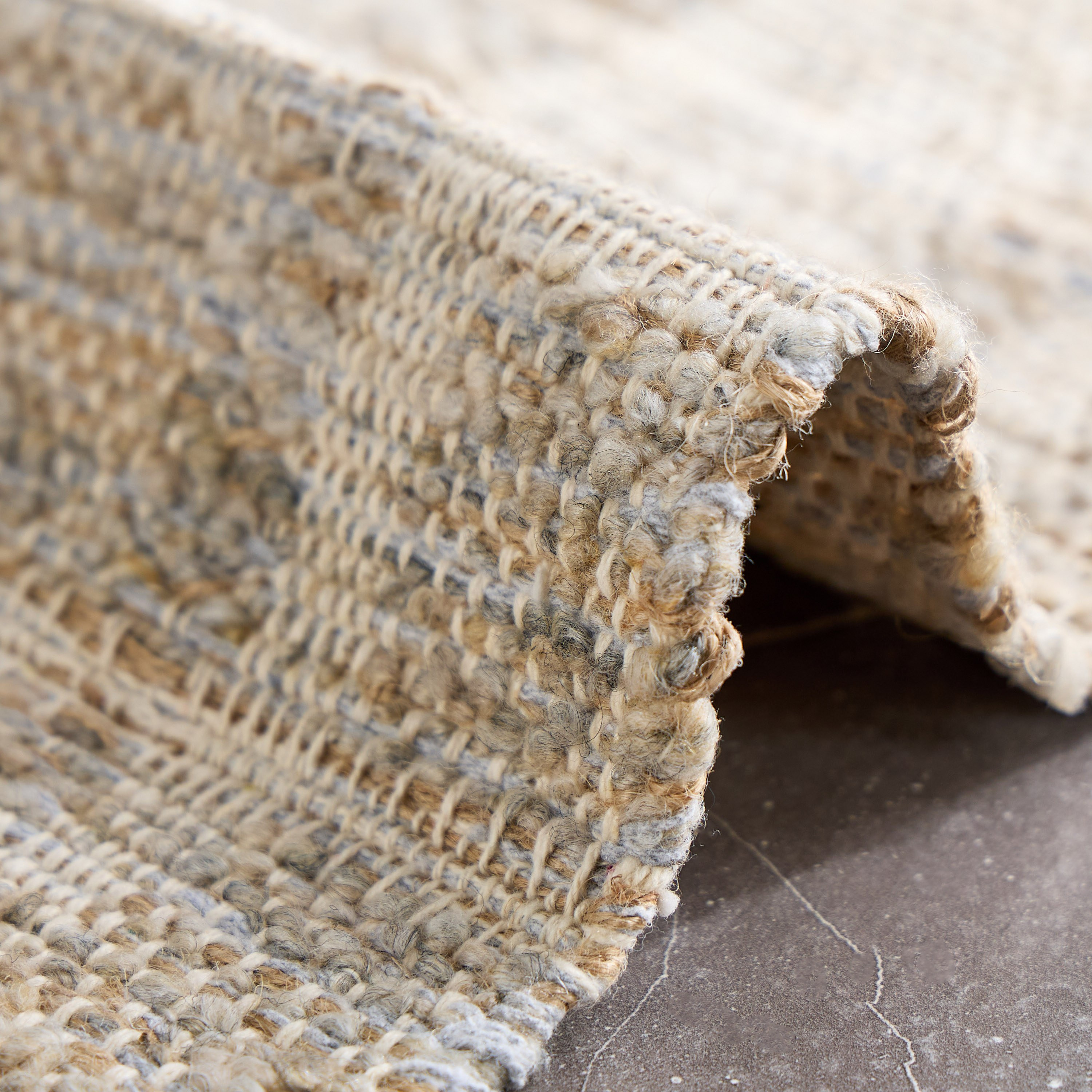 Romilly Handwoven Dhurrie - 60x90 cm-household-rugsandcarpets-rugs-image-3