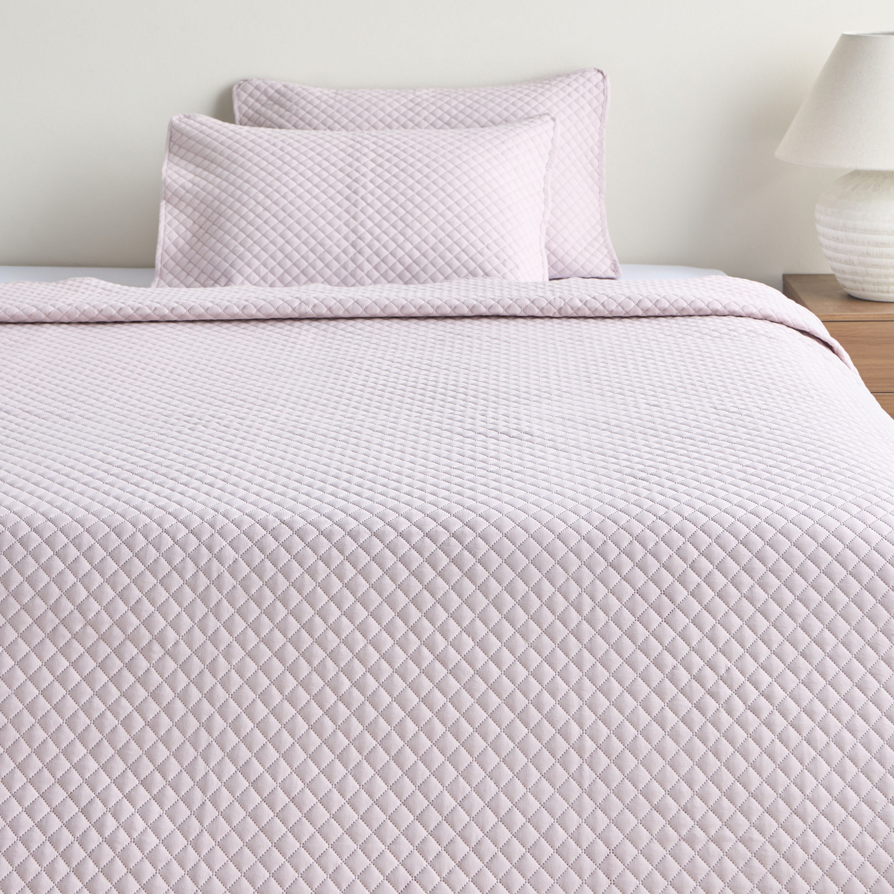 Marla Washed Quilted 3-Piece Super King Bedspread Set - 240x260 cm-household-bedding-comfortersandbedspreads-bedspreads-image-2