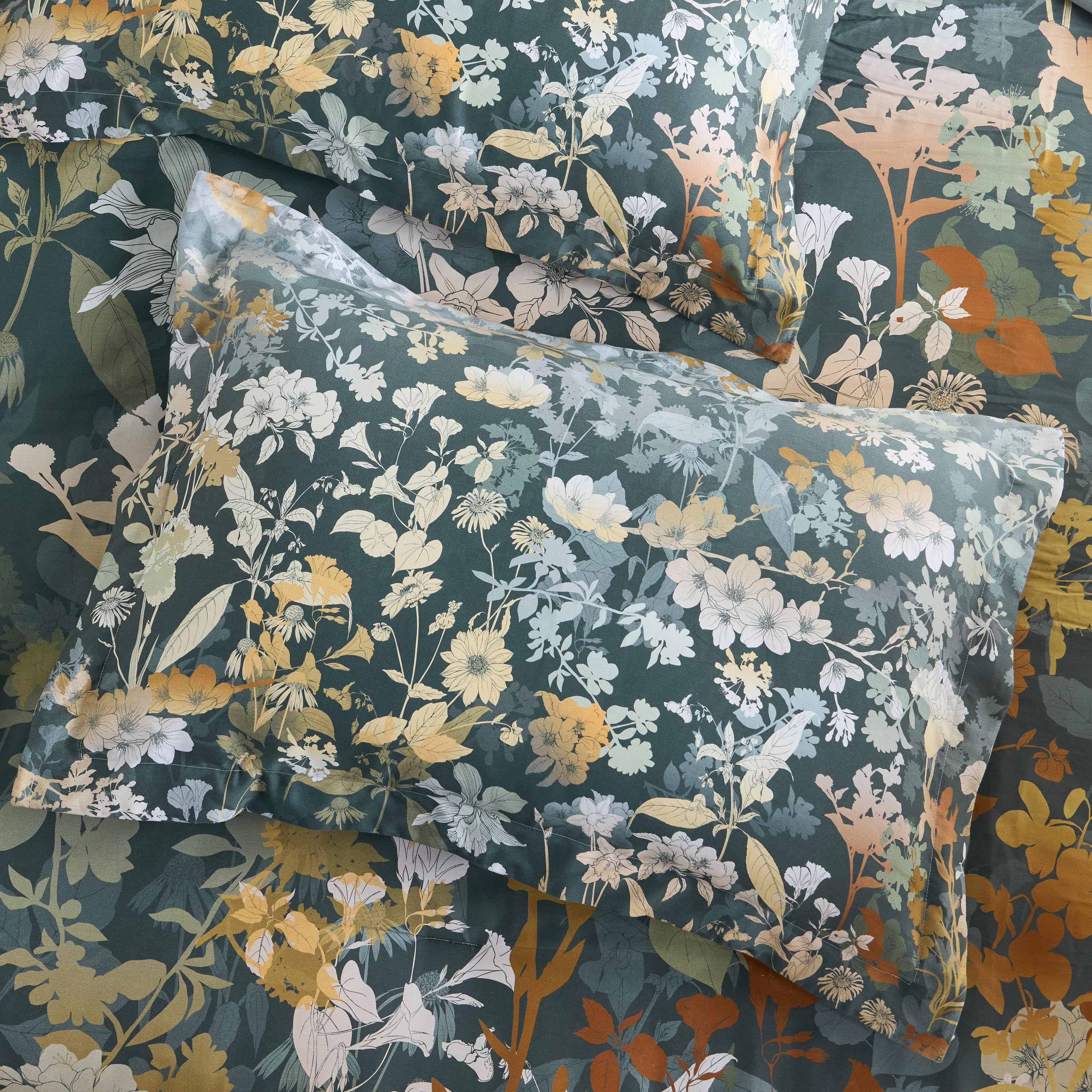 Libreville Cotton Sateen Printed 3-Piece Super King Comforter Set - 240x260 cm-household-bedding-comfortersandbedspreads-comforters-image-3