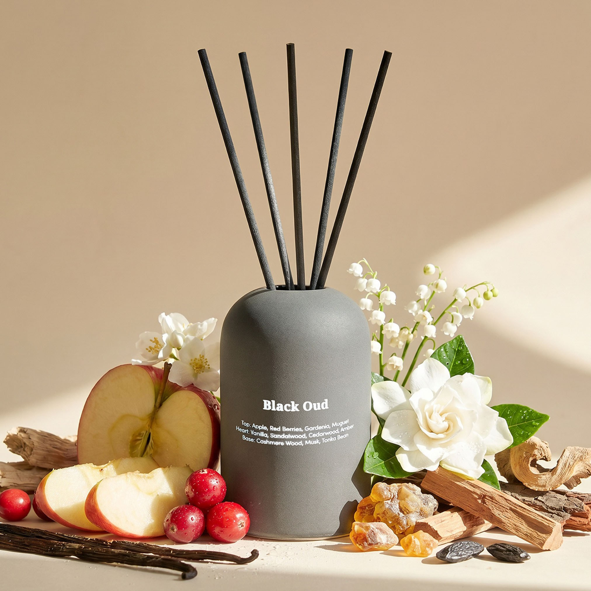 موزع عطور بأعواد بلاك عود - لومين - 150 مل-household-homefragrance-reeddiffusers-image-1