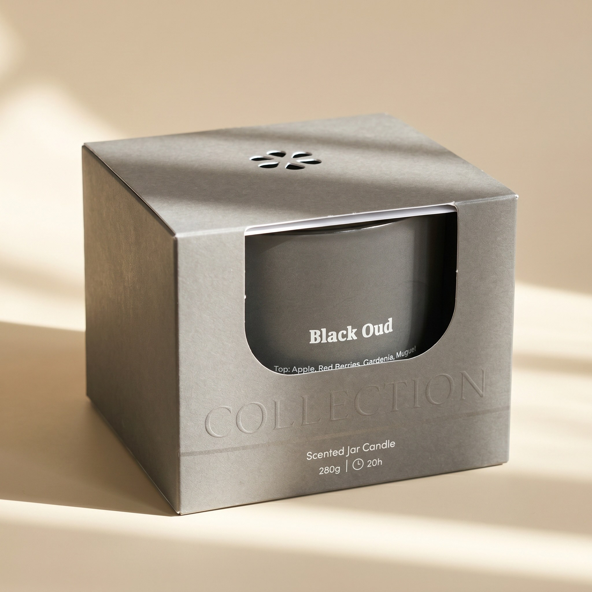 Lumen Black Oud Scented Jar Candle - 20 h-household-homefragrance-candles-image-2