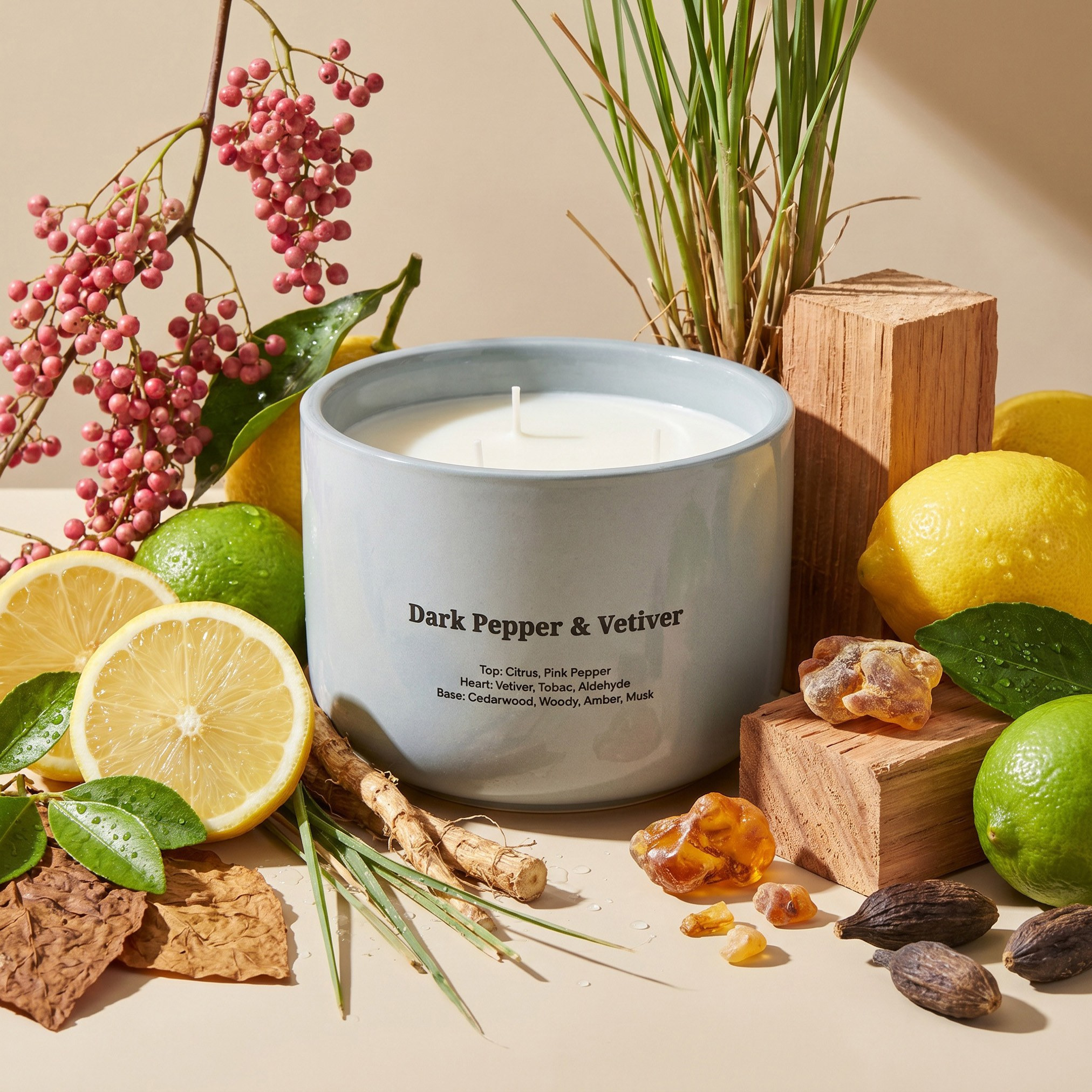 جرة شموع معطرة بـ3 فتائل برائحة الفلفل الأسود والفيتيفر - لومين - 20 ساعة-household-homefragrance-candles-image-4