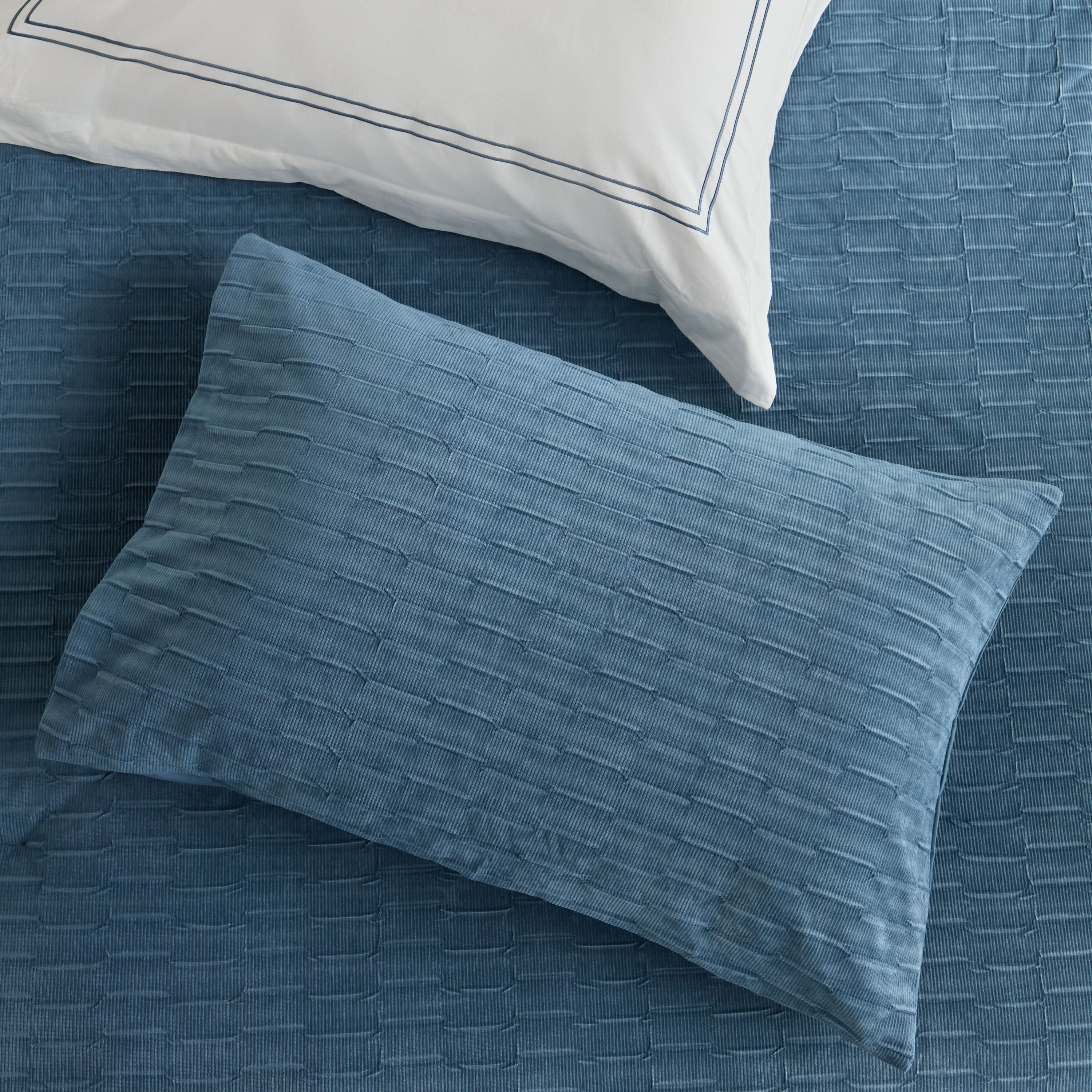 Rex Greek Velvet Weave 4-Piece Full Comforter and Sheet Set- 160x240 cm-household-bedding-comfortersandbedspreads-bedinabag-image-3
