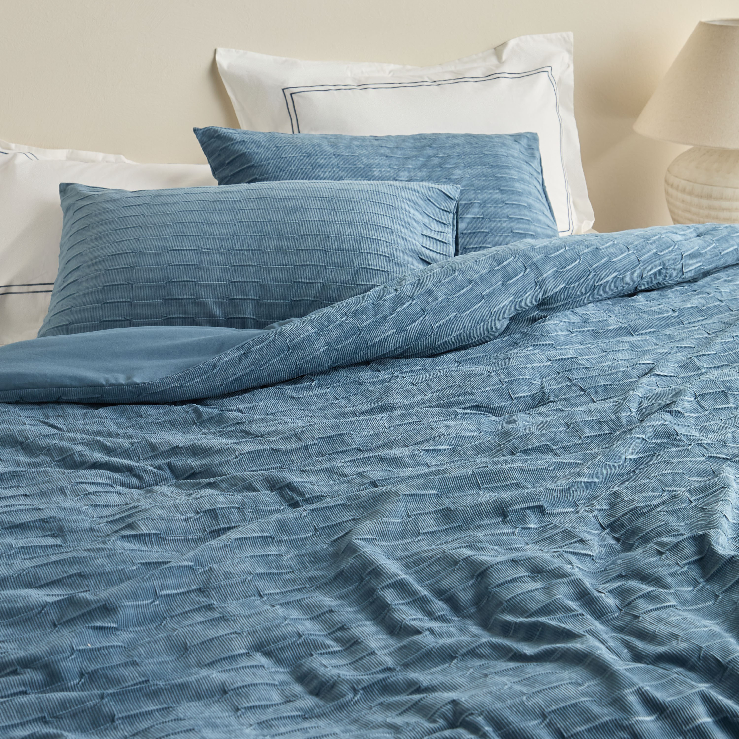 Rex Greek Velvet Weave 6-Piece Super King Comforter and Sheet Set - 240x260 cm-household-bedding-comfortersandbedspreads-bedinabag-image-7