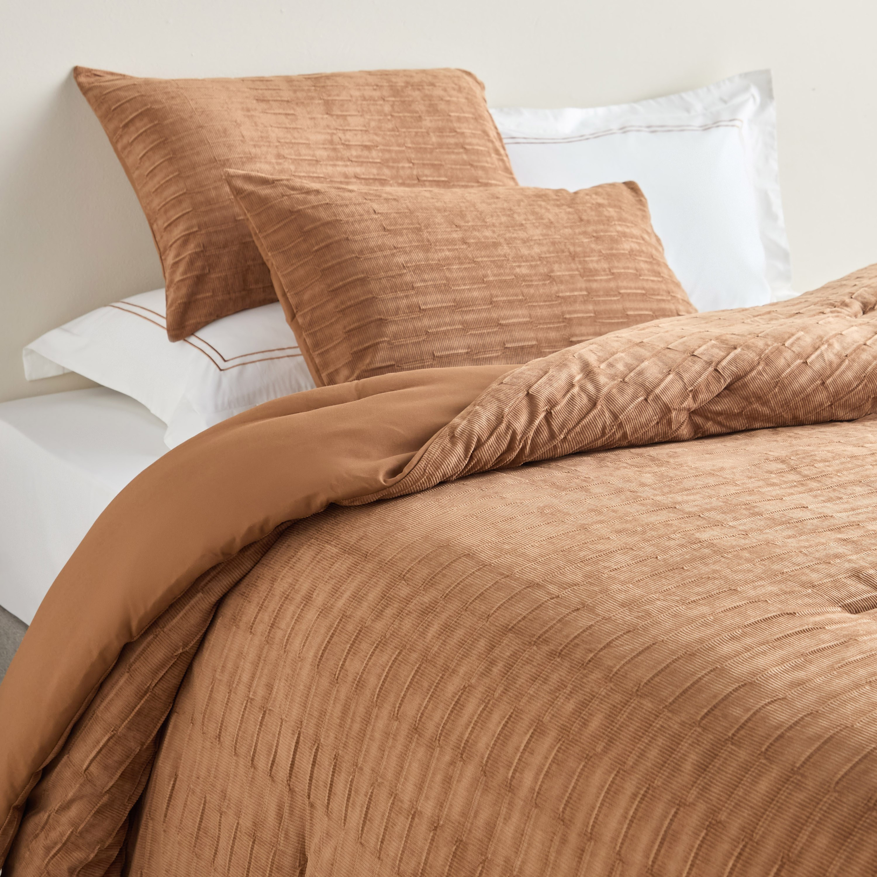 Rex Greek Velvet Weave 6-Piece Super King Comforter and Sheet Set - 240x260 cm-household-bedding-comfortersandbedspreads-bedinabag-image-1
