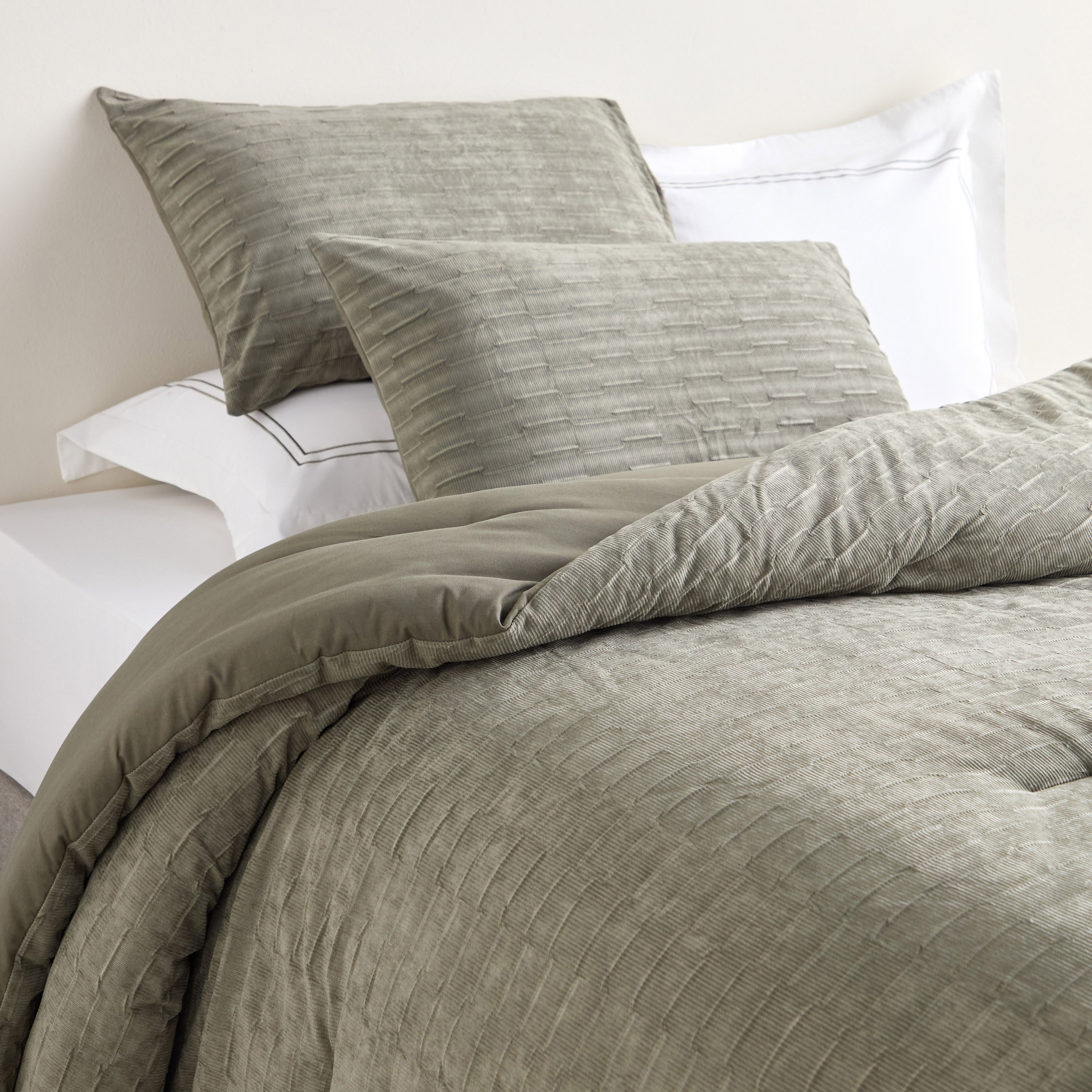 Rex Greek Velvet Weave 6-Piece Super King Comforter and Sheet Set - 240x260 cm-household-bedding-comfortersandbedspreads-bedinabag-image-1