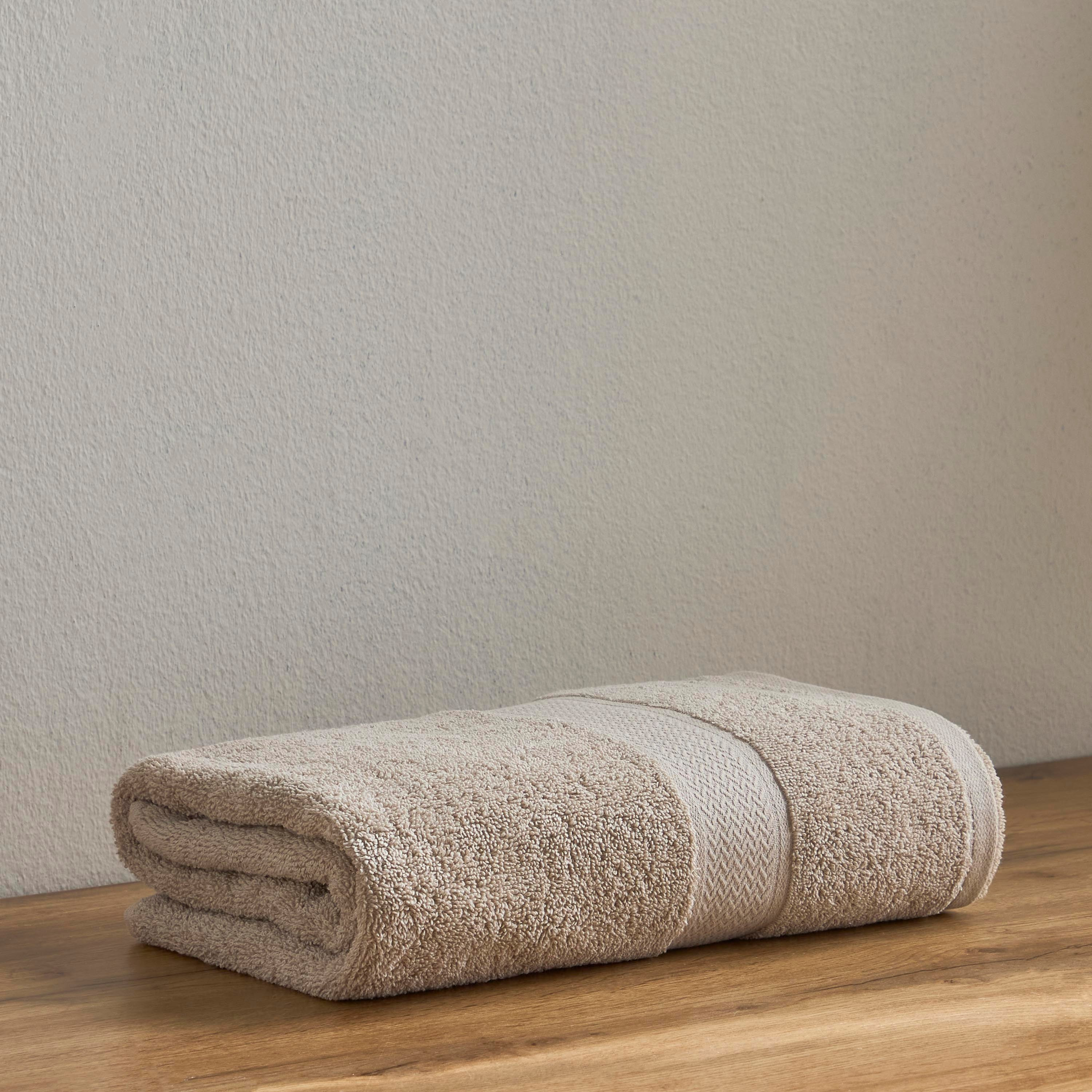 منشفة استحمام قطن 450 جرام لكل متر مربع - كاسا - 84x150 سم-household-bathandlaundry-bathlinen-towels-image-1