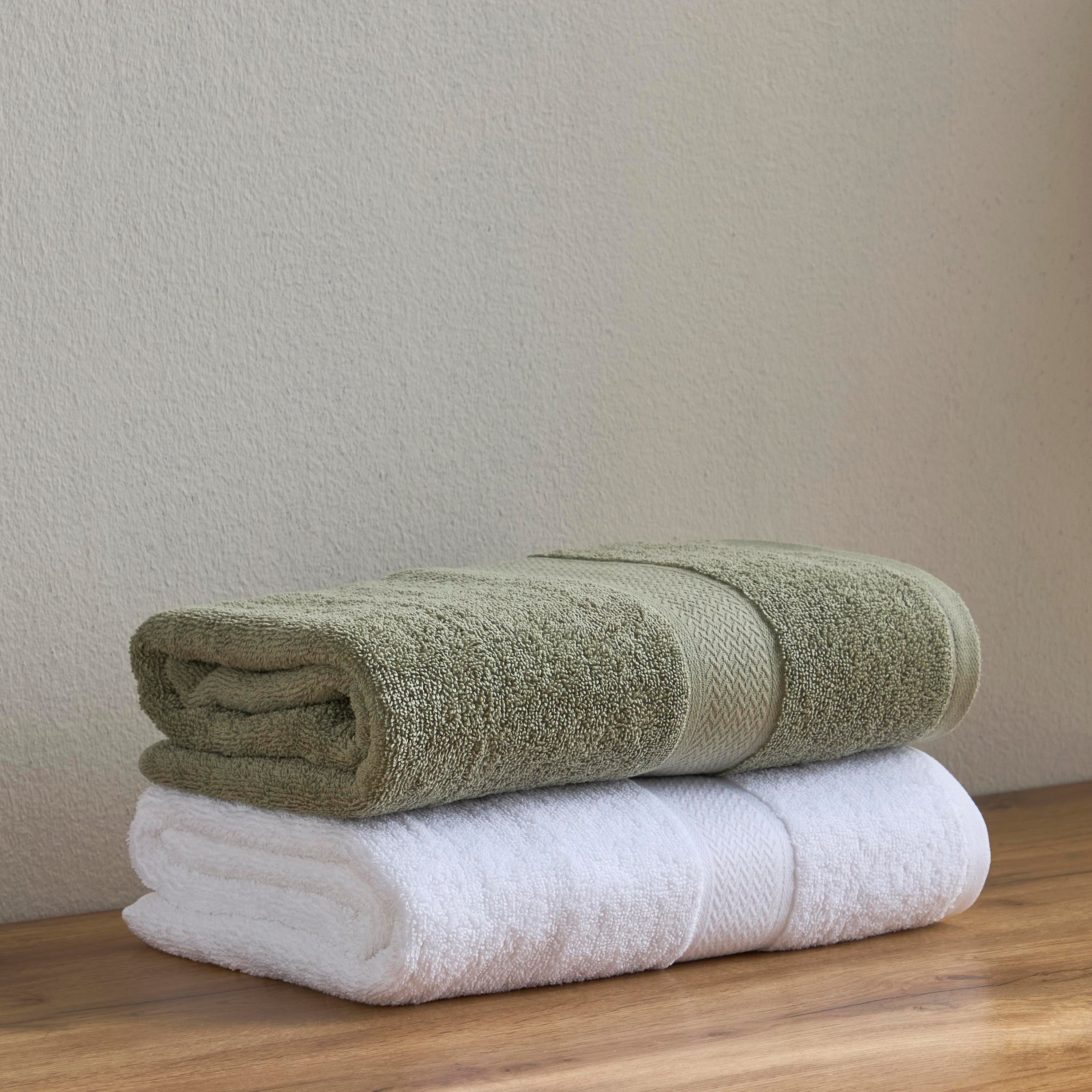 منشفة استحمام قطن 450 جرام لكل متر مربع - كاسا - 84x150 سم-household-bathandlaundry-bathlinen-towels-image-5