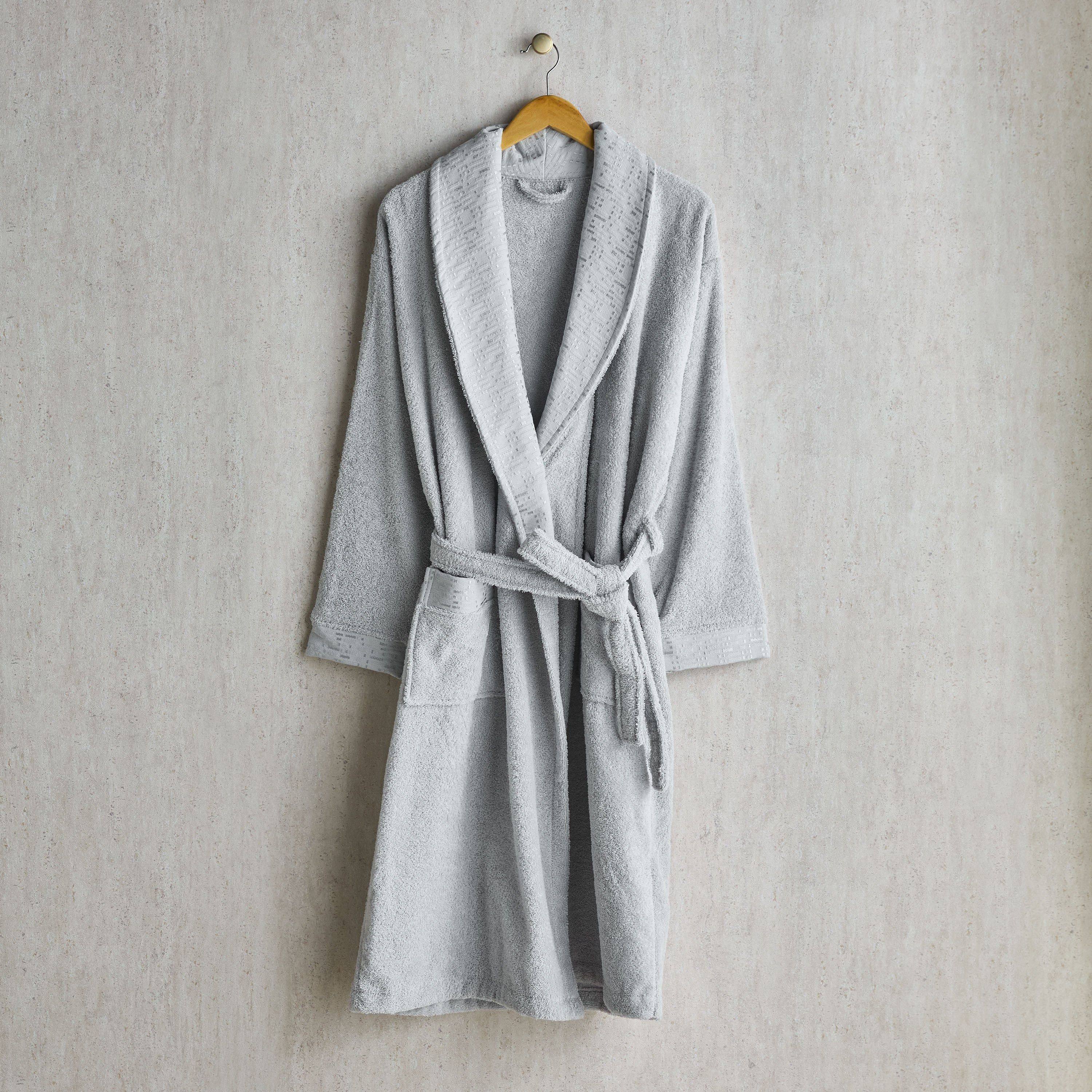 Mireko 3-Piece Bath Linen Set-household-bathandlaundry-bathlinen-bathrobesandslippers-bathrobes-image-2