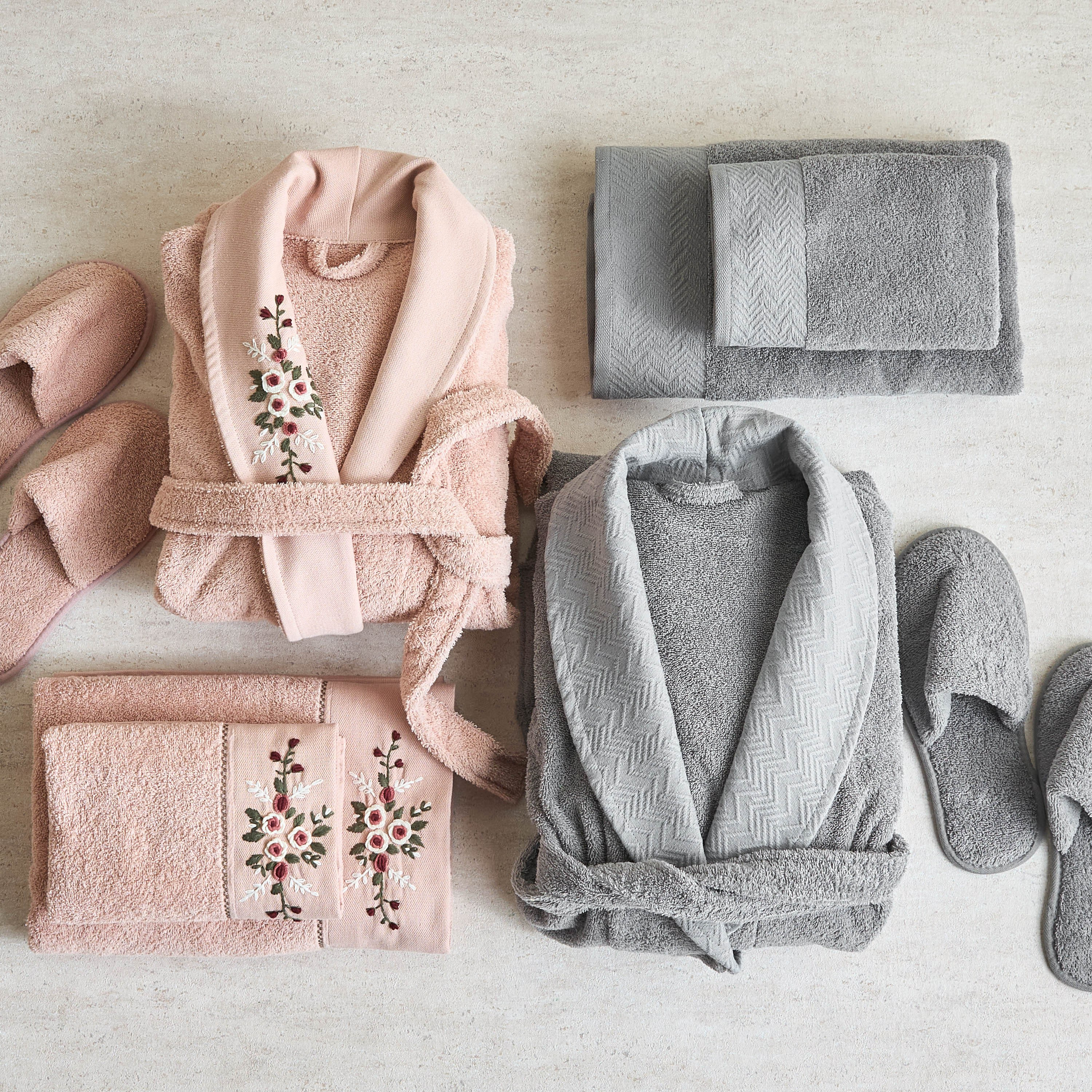 Mudano 10-Piece Bath Linen Set-household-bathandlaundry-bathlinen-bathrobesandslippers-bathrobes-image-1