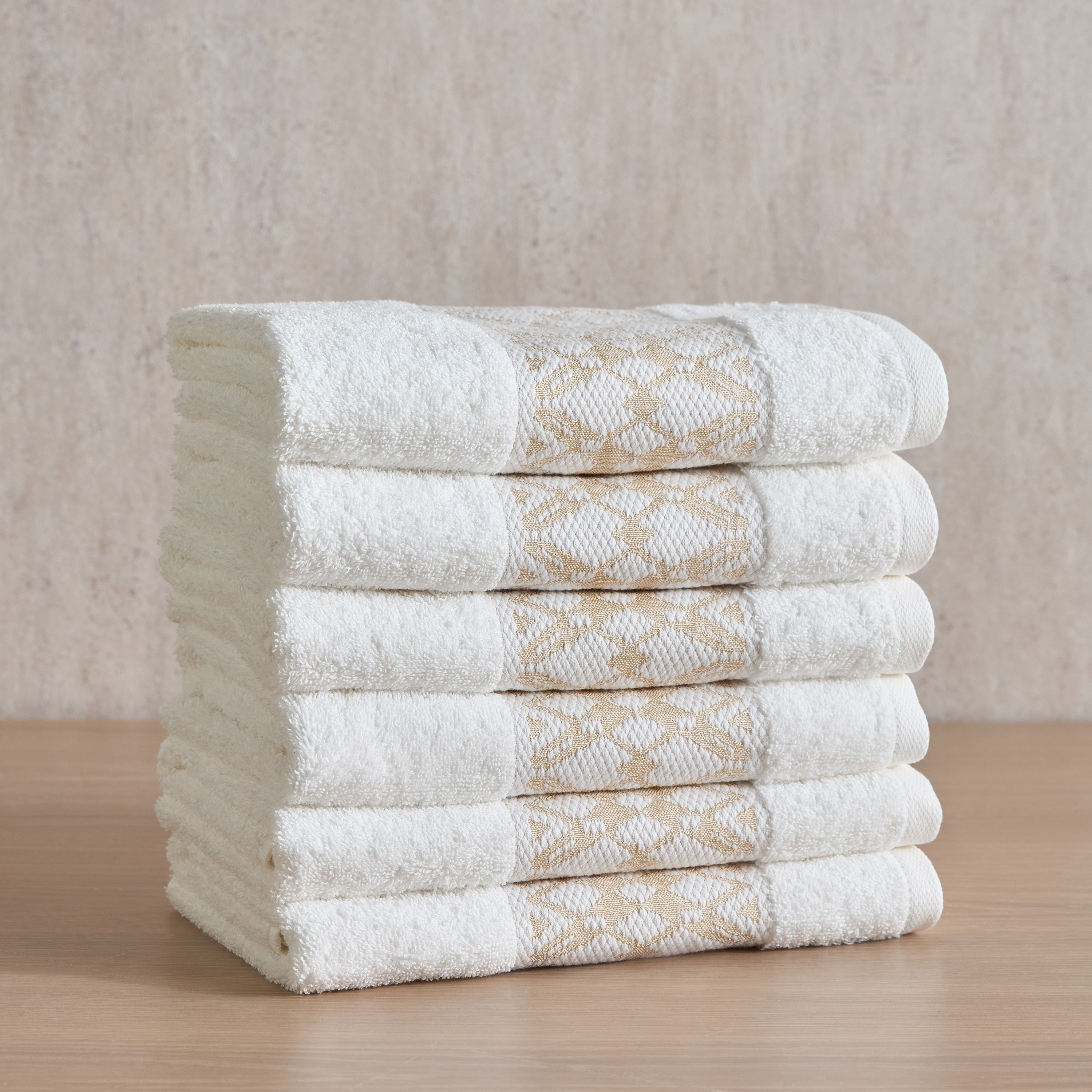 Remus 6-Piece Cotton Hand Towel Set - 50x70 cm-household-bathandlaundry-bathlinen-towels-image-1
