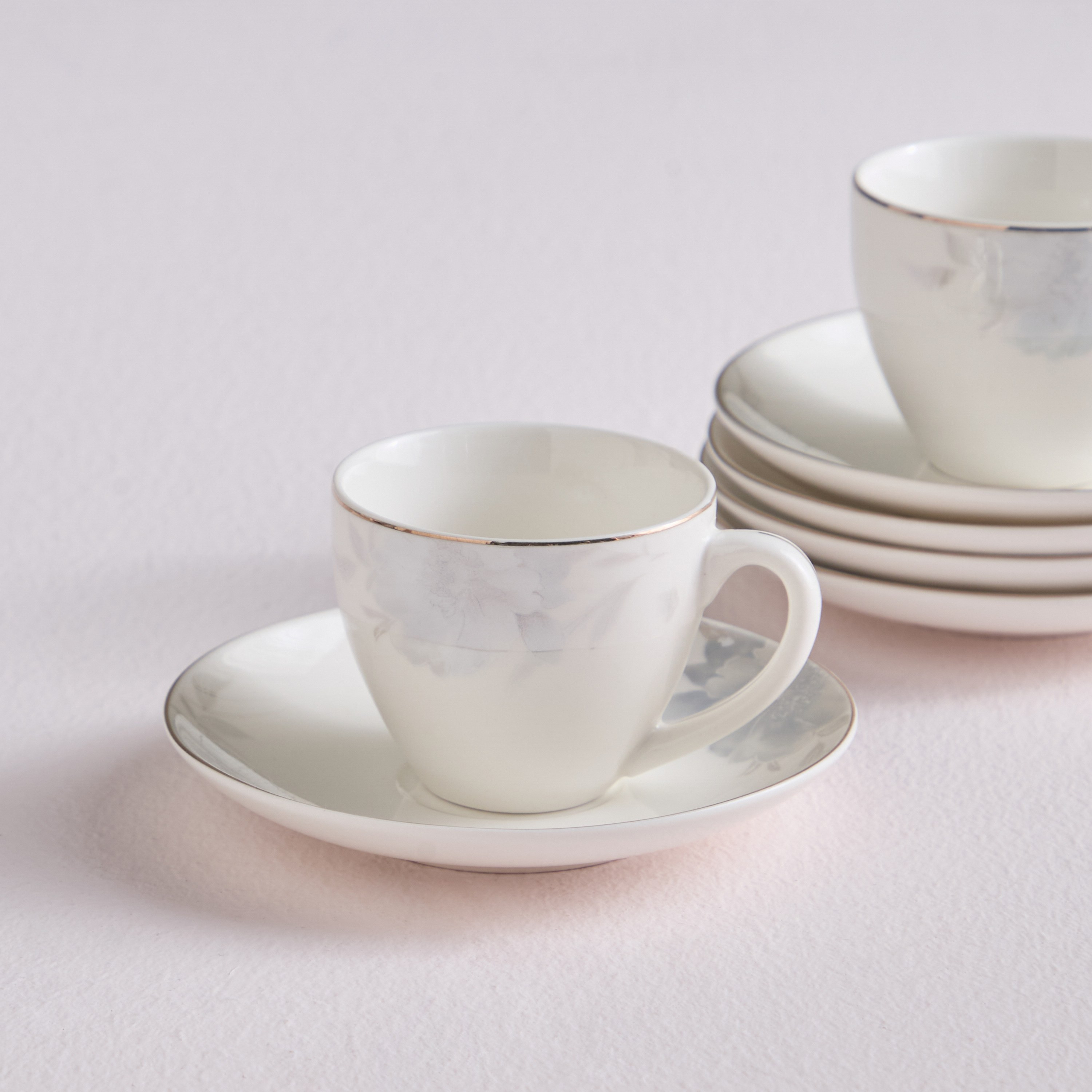Nada 12-Piece Bone China Espresso Set - 100 ml, Serves 6-household-dining-teaandcoffee-teaandcoffeesets-image-2