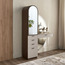 Verto 5-Drawer Dressing Table with Mirror-furniture-bedroom-dressersandmirrors-image-1