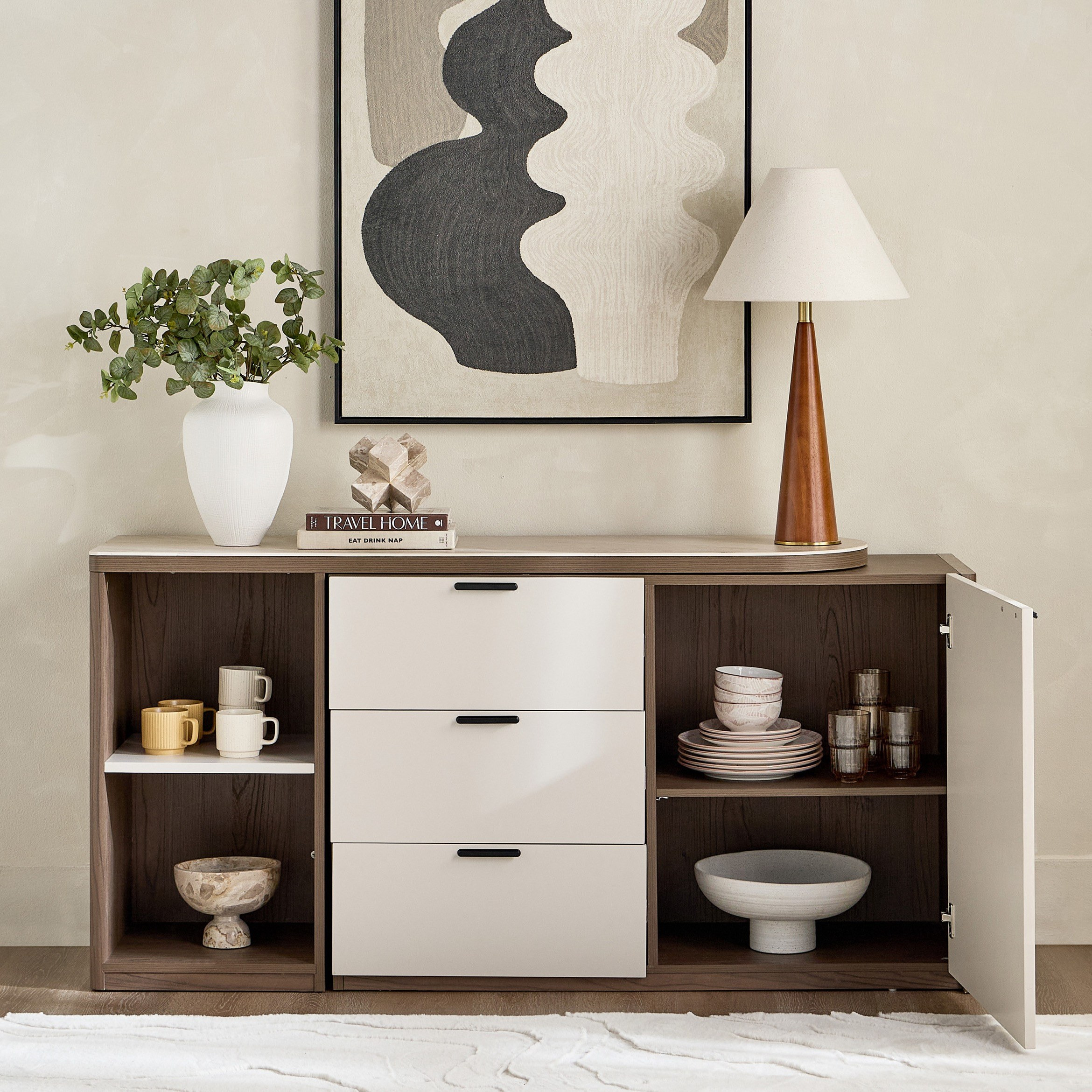 بوفيه قابل للتمدد - فيرتو-furniture-diningroom-buffethutchesandcurios-image-4