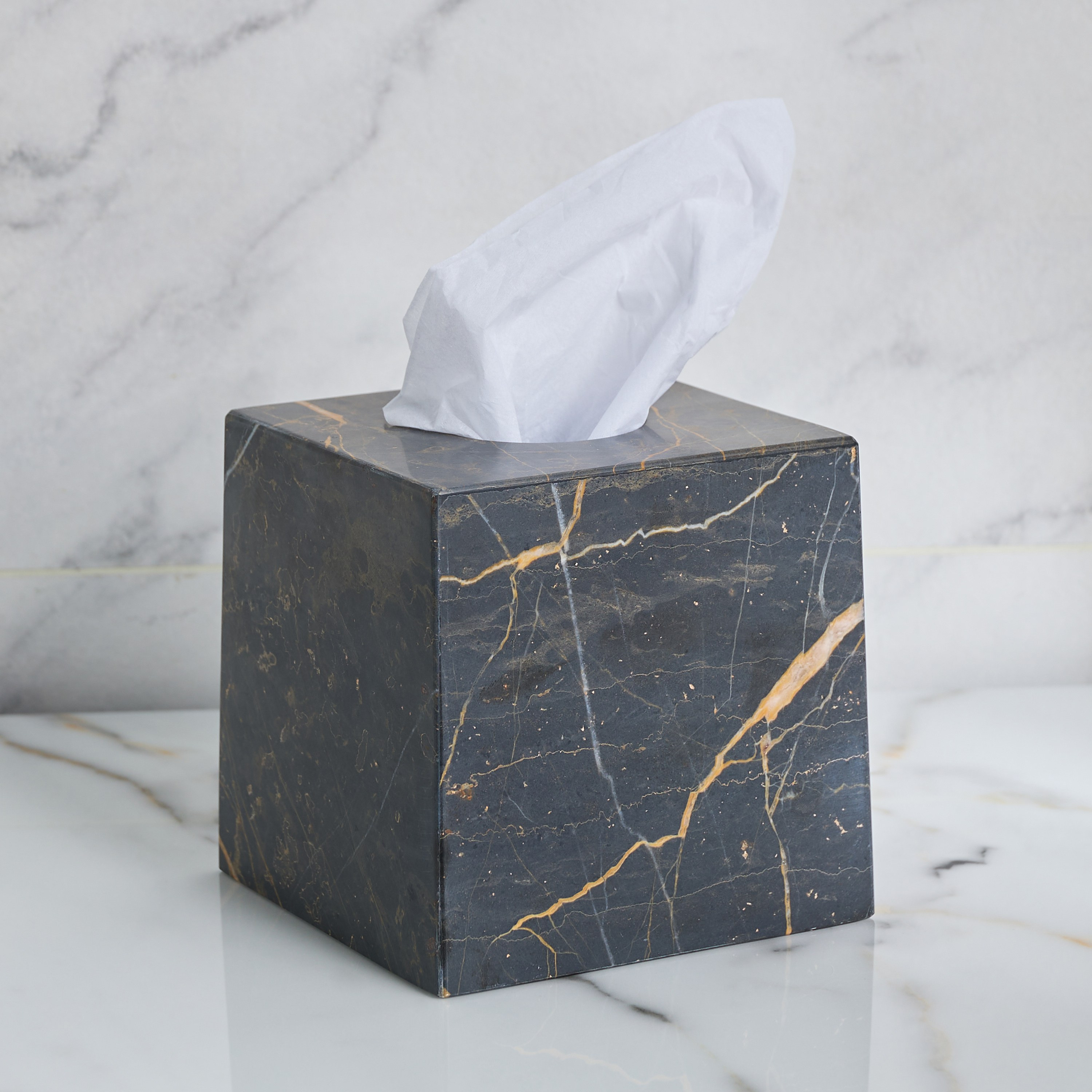 حامل مناديل - شارون-household-bathandlaundry-bathaccessories-tissueboxesandcottonjars-image-1